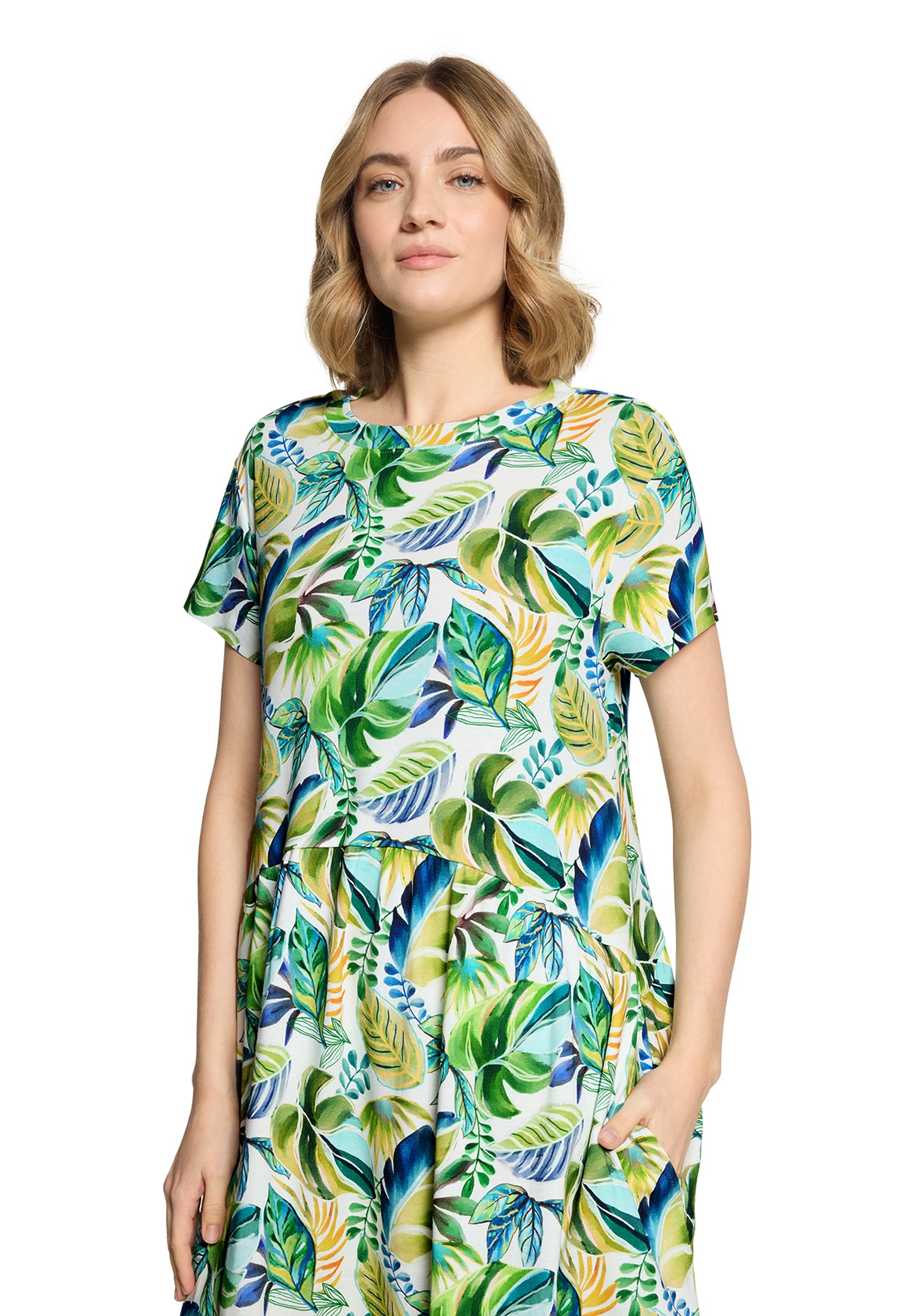 Cartoon Druckkleid »Damen mit Eingrifftaschen« Eingrifftaschen