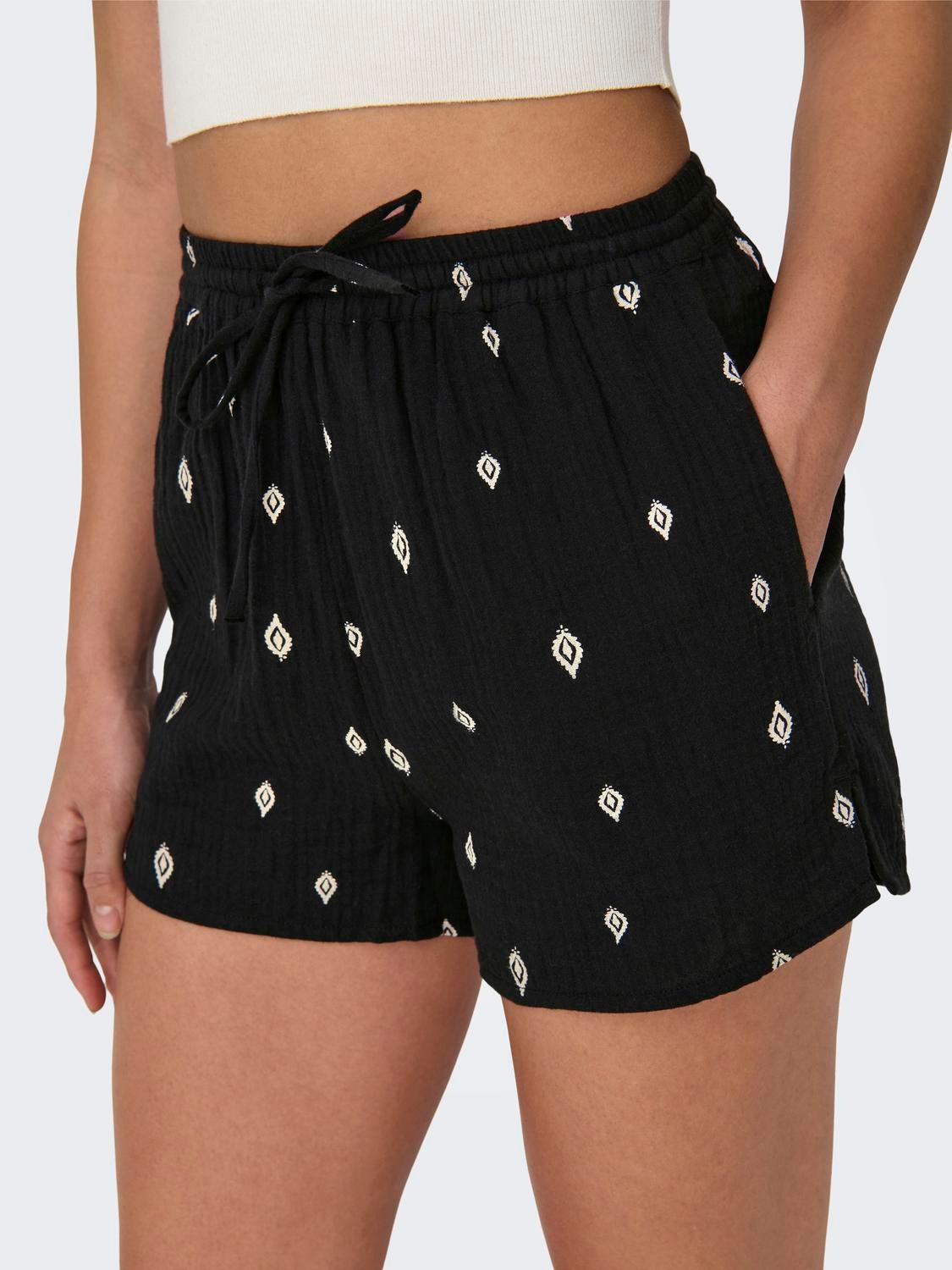 ONLY Shorts »ONLNORA LIFE LOOSE BELT SHORTS PTM«