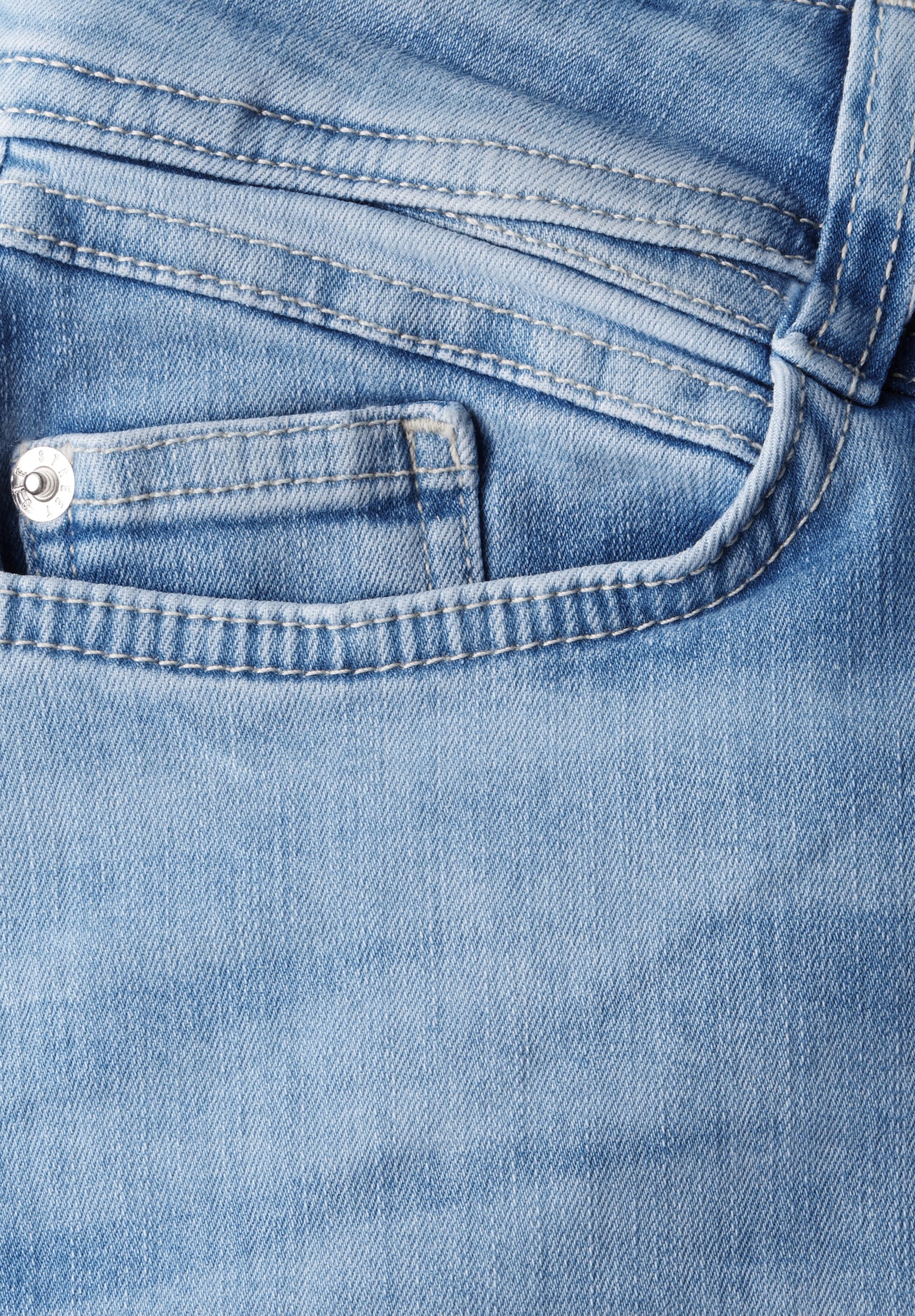 STREET ONE Loose-fit-Jeans, High Waist