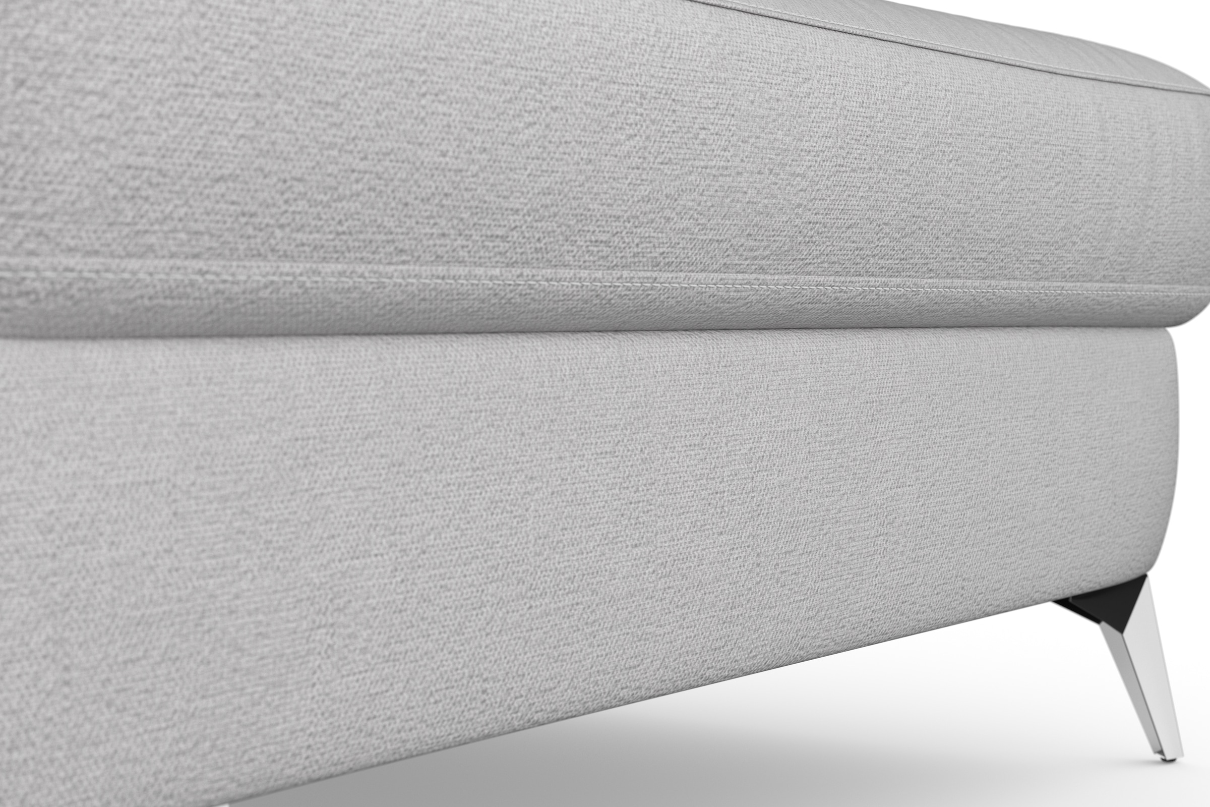 sit&more Ecksofa »Padua L-Form«, inklusive Sitztiefenverstellung, Armteilfunktion und Federkern