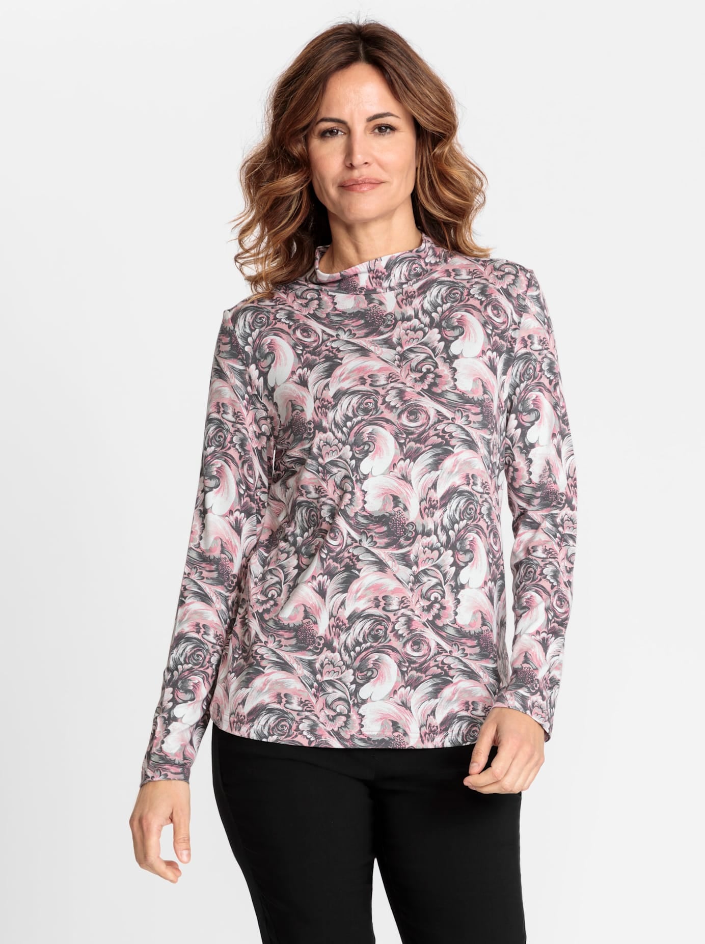 Lady Stehkragenshirt »Shirt«, (1 tlg.)