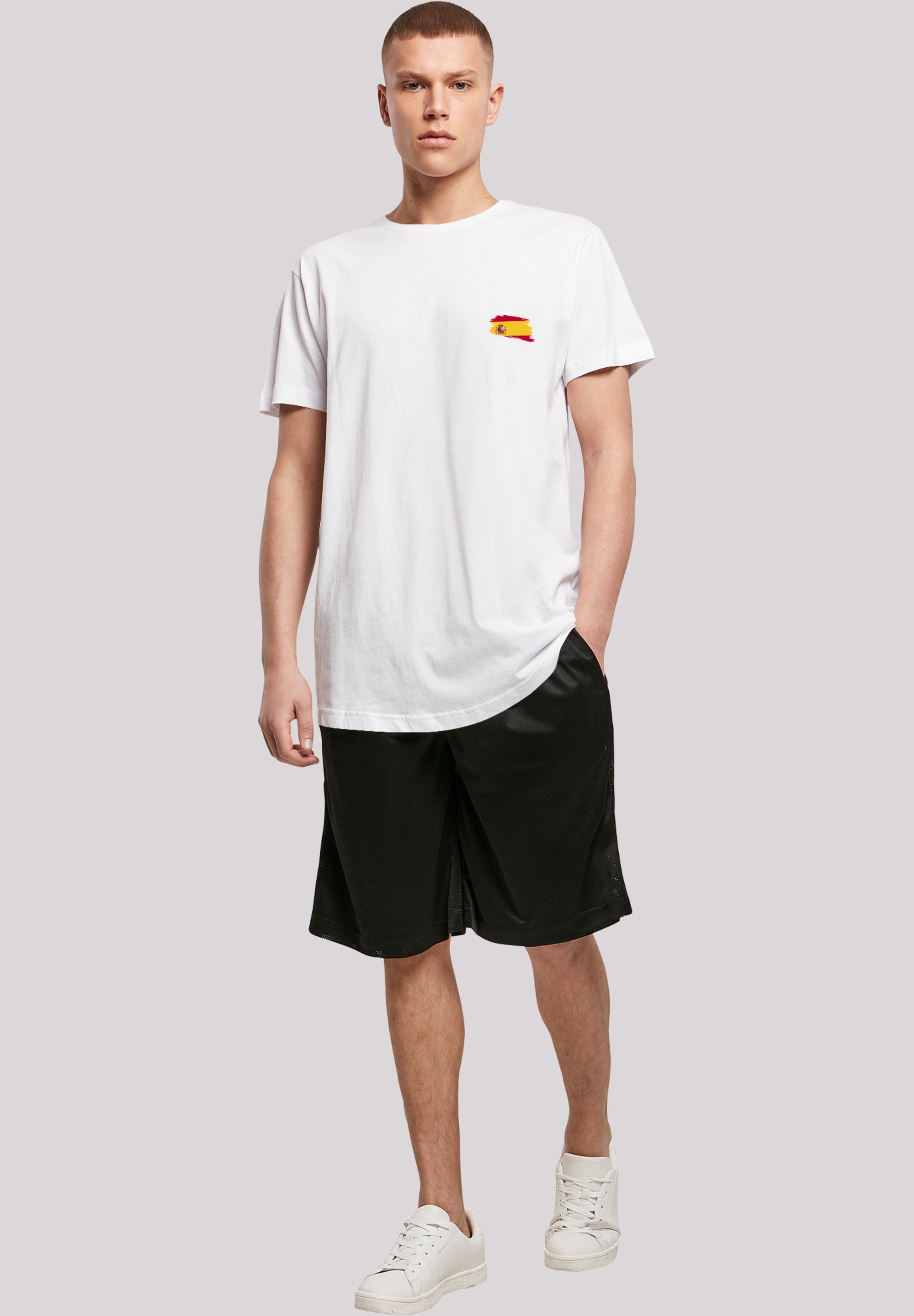 F4NT4STIC T-Shirt »Spain Spanien Flagge«, Print