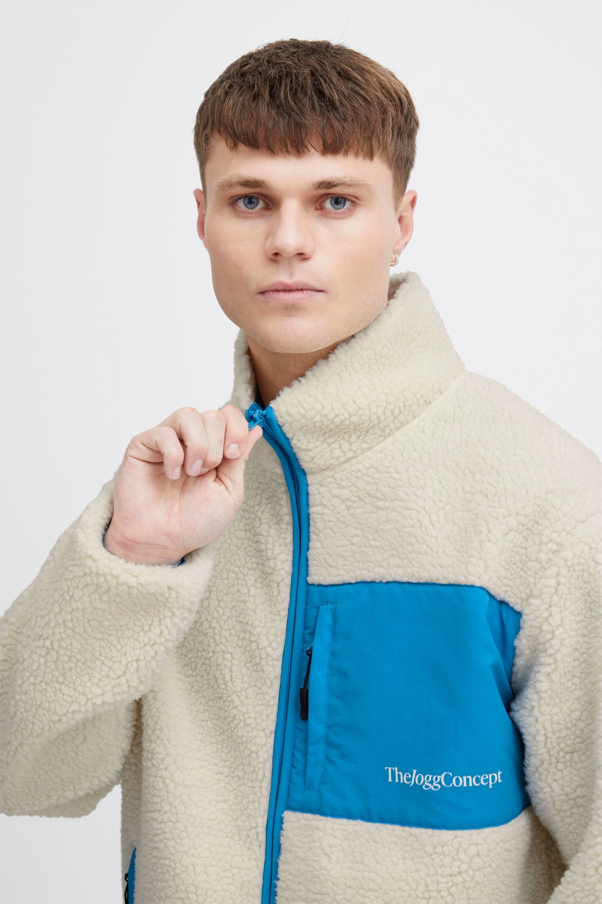 TheJoggConcept Fellimitatjacke »Fellimitatjacke JCMBerri«