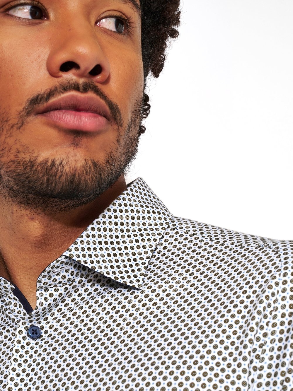 DESOTO Businesshemd »Casual Kent 1/1«, Mit Minimal Print