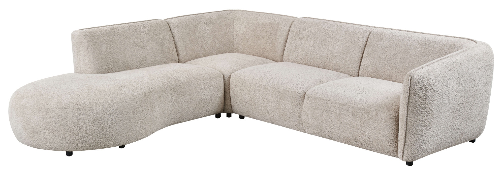 andas Ecksofa »Ostrup«, schlichtes modernes Design, in verschiedenen Farben