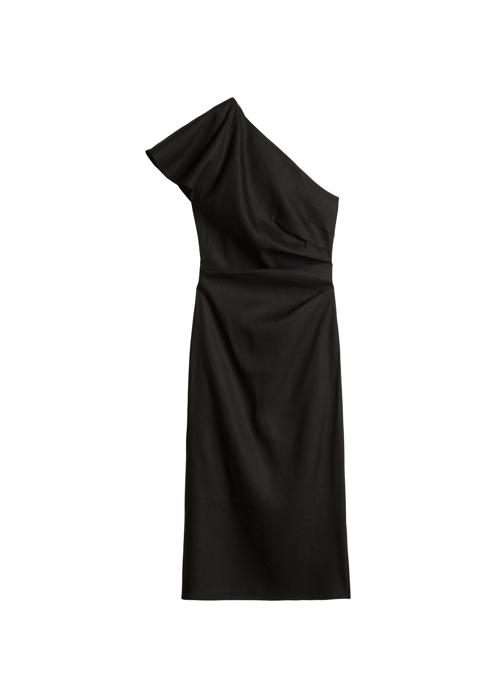 Marc O'Polo Midikleid »aus Viskose-Leinen-Stretch«