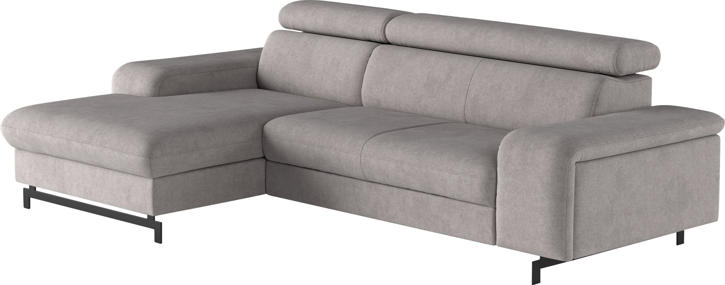 COTTA Ecksofa »Emma L-Form«, mit Kopfteilverstellung, wahlweise mit Bettfunktion & Bettkasten