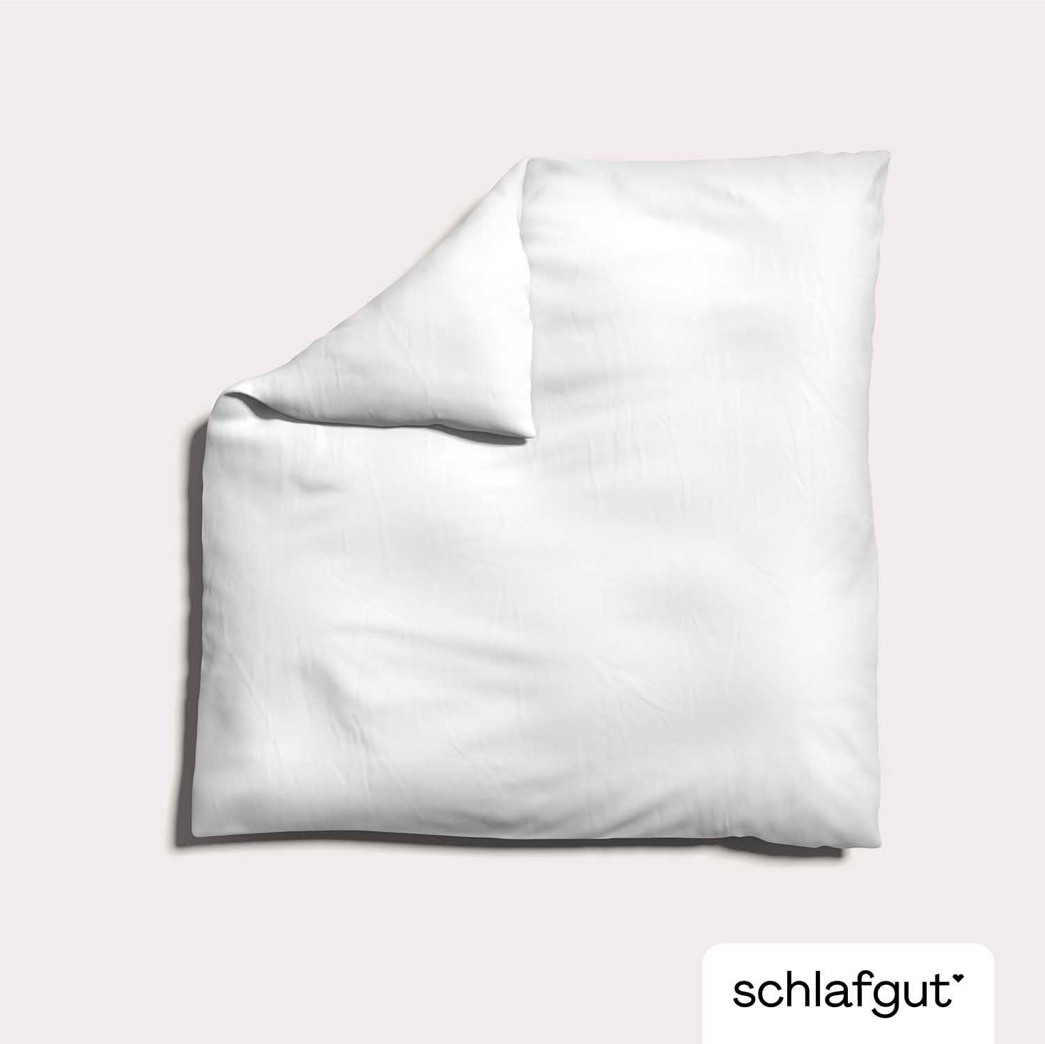 Schlafgut Bettbezug »Woven Satin«, (1 St.), besonders dicht gewebt, Mix & Match: passender Kissenbezug erhältlich