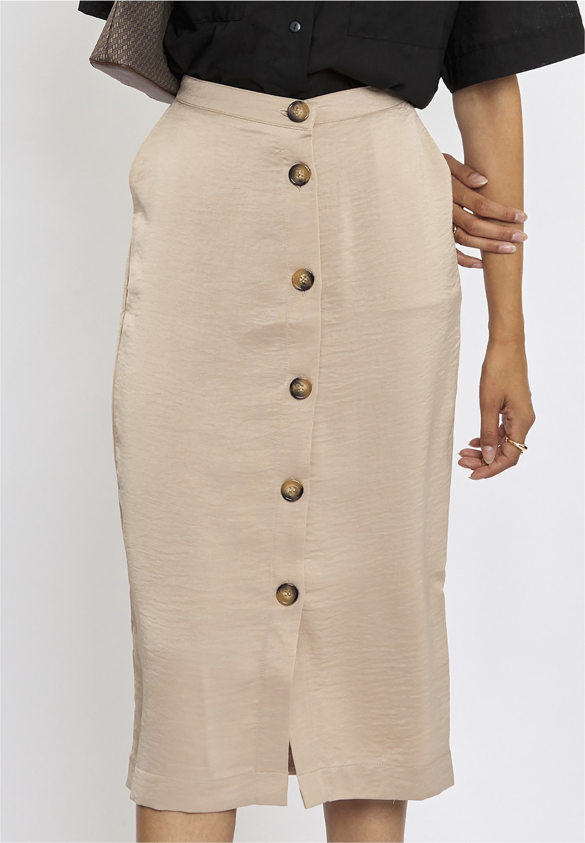 freshlions Sommerrock "Liora" 1 Stk. mit Knopfleiste auf der Front günstig online kaufen