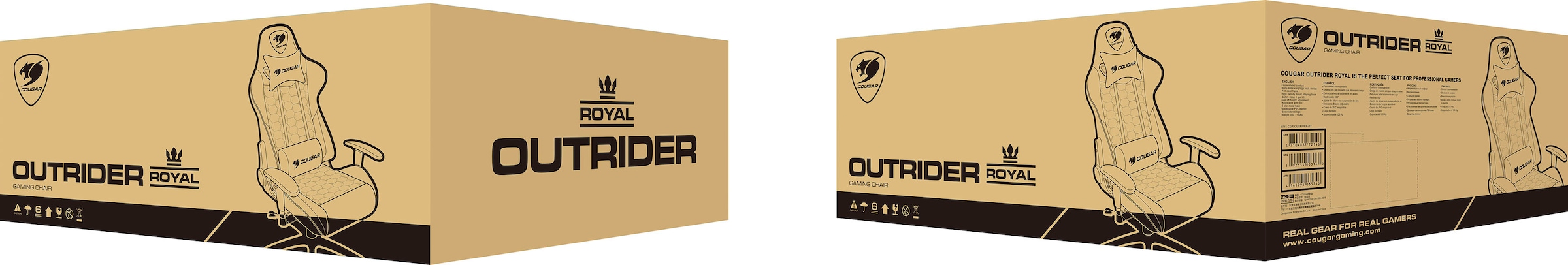 Cougar Gaming-Stuhl »Outrider S Royal«