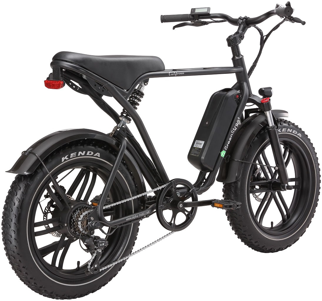 GreenStreet E-Bike »California«, 7 Gang, Shimano, Heckmotor 250 W, Pedelec, Elektrofahrrad für Damen u. Herren, MTB