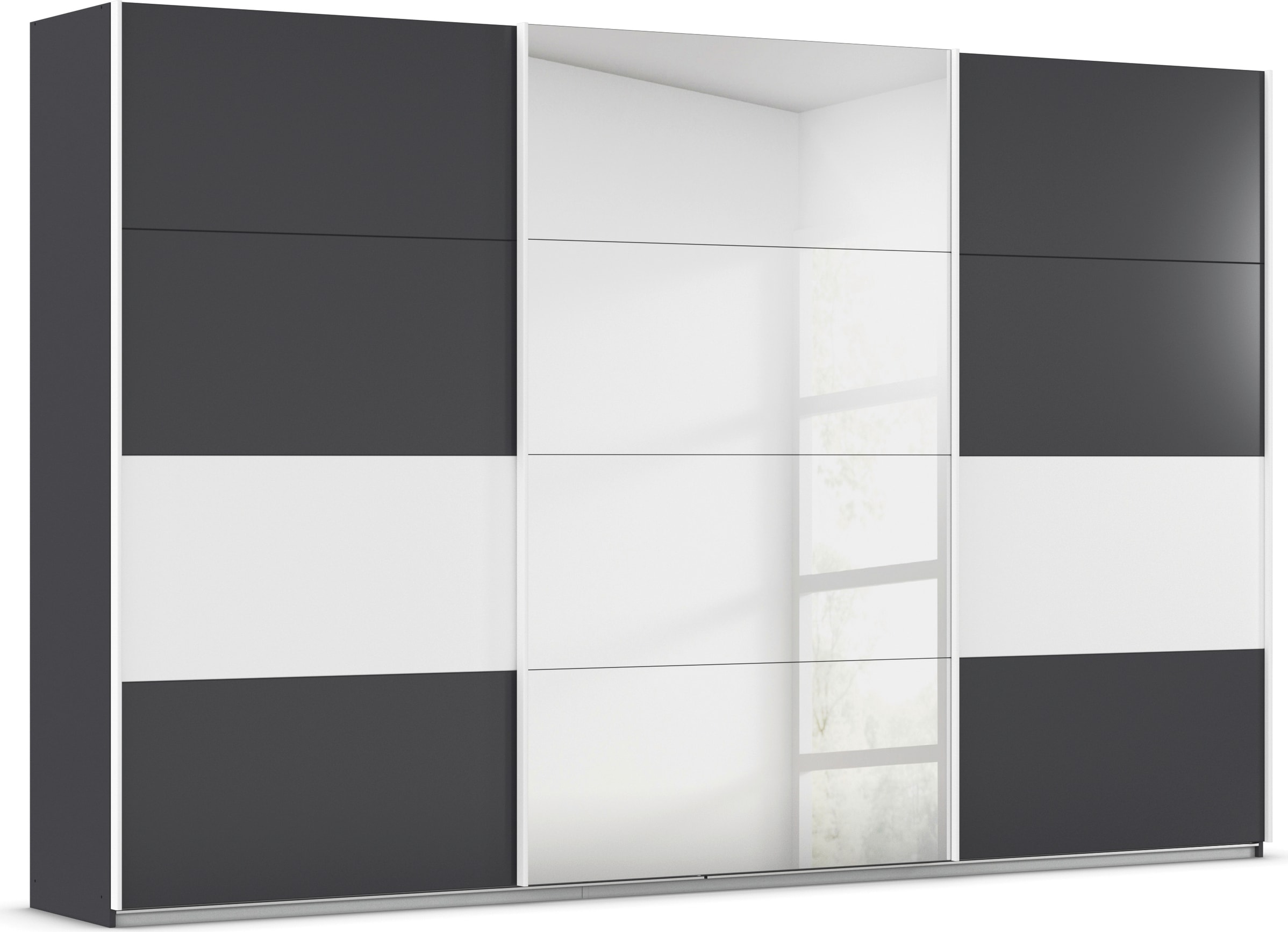 OTTO home "Mehrzweckschrank Aktenschrank Möbel Mietswohnung Schlafzimmer CORTONA" Breiten 203/271/315/360 cm, Höhen 210/229 cm, inkl. Inneneinteilung, 2 Stoffboxen extra Einlegeböden MADE IN GERMANY