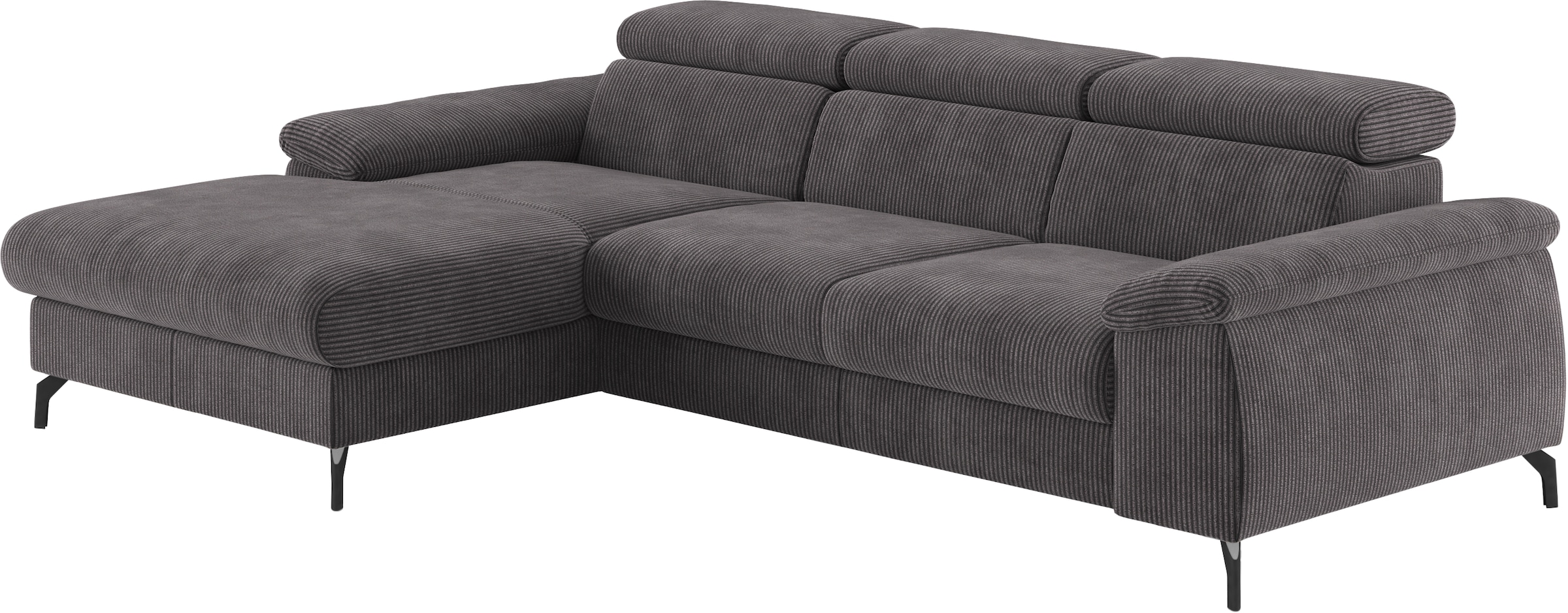 COTTA Ecksofa »Kitty L-Form«, mit Kopfteilverstellung, wahlweise mit Bettfunktion & Bettkasten