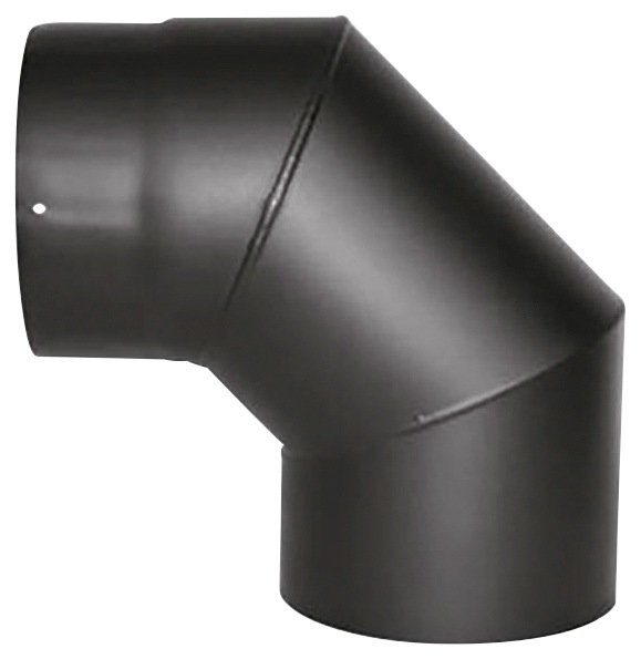 JUSTUS Ofenrohr, schwarz, Rohre, für Kaminöfen