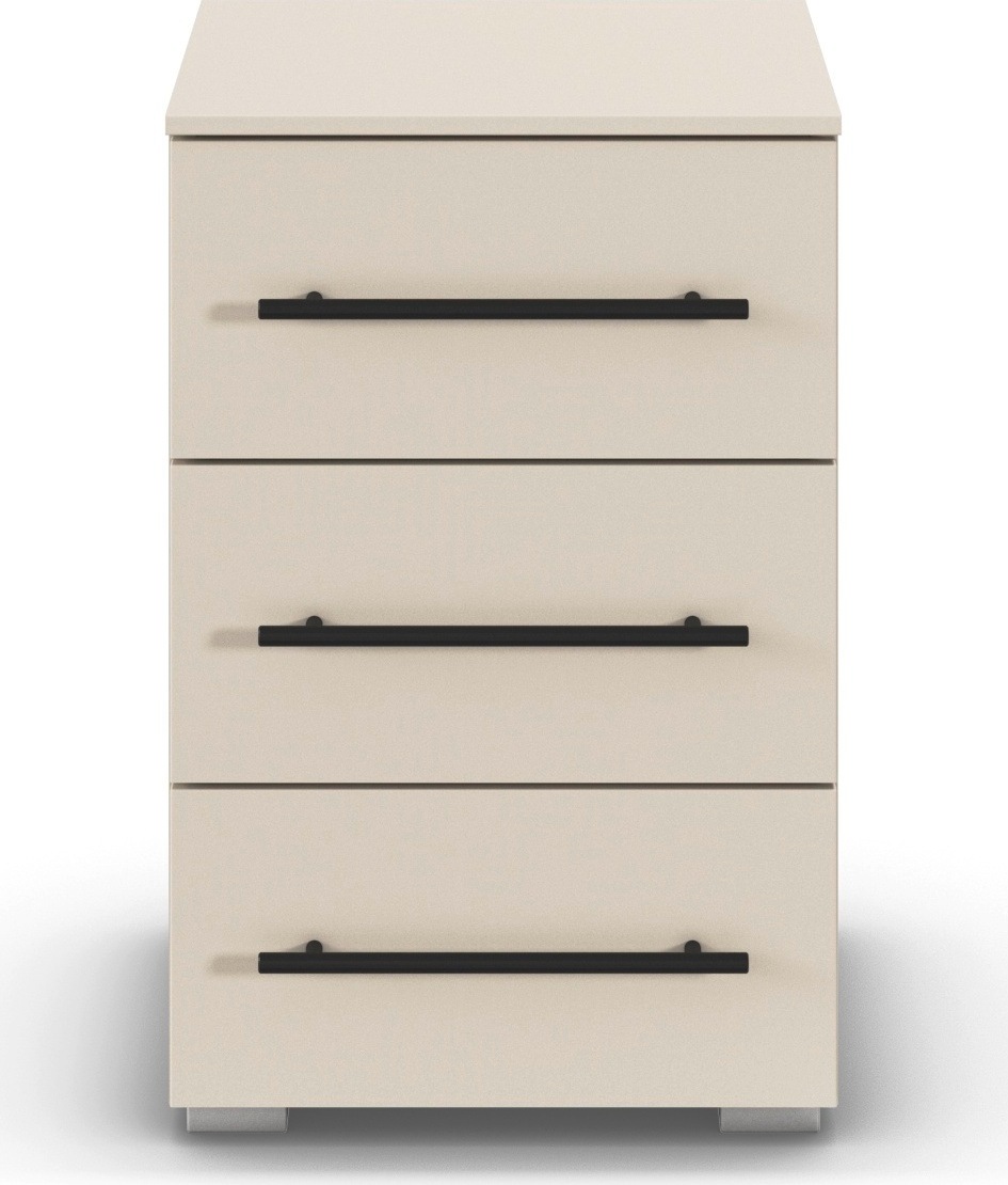 rauch Nachtkommode »Nachttisch Nachtkonsole AVOLA in Dekorfront« Breite 40 cm inkl. Soft-Close-Funktion,  mit 3 geräumigen Schubladen für viel Stauraum MADE IN GERMANY