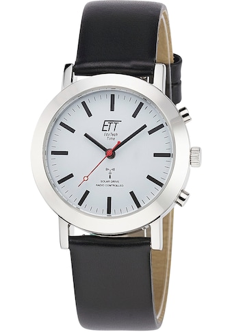 Funkuhr »Station Watch, ELS-11581-11L«, Armbanduhr, Damenuhr, Solar