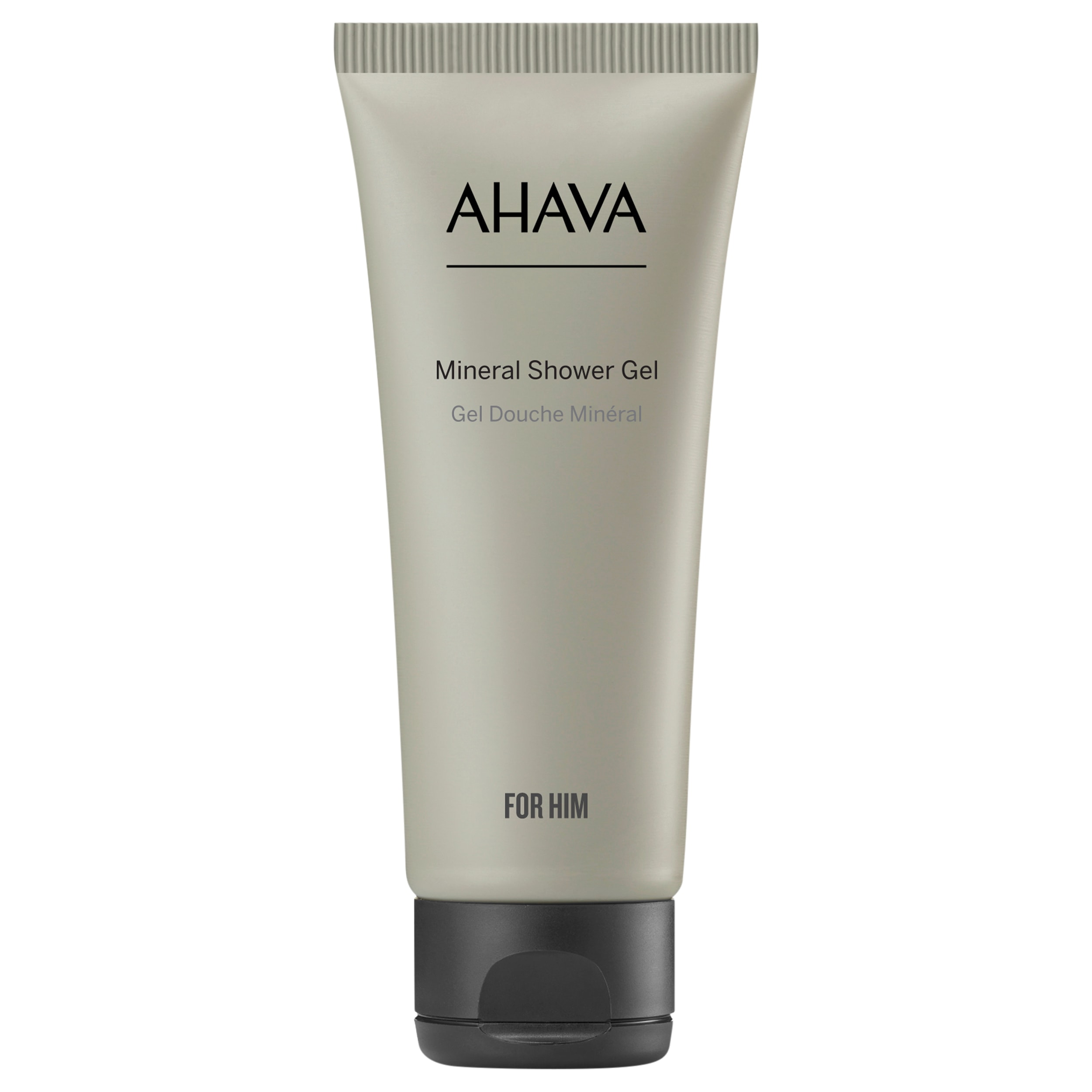 AHAVA Duschgel "MEN MINERAL SHOWER GEL" für alle Hauttypen, frei von Parabenen, mit Mineralienbasis