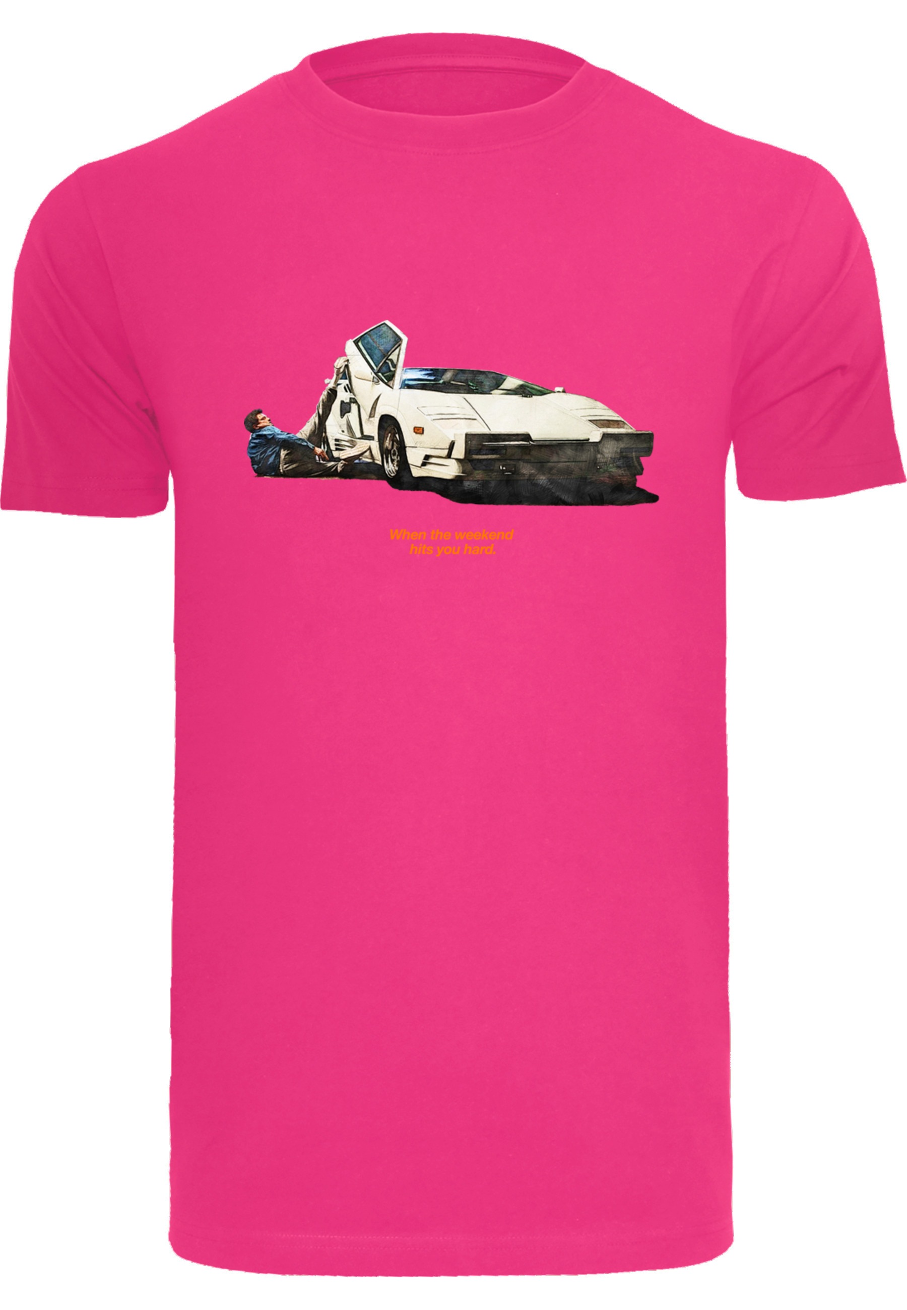 MisterTee T-Shirt "MisterTee Herren Weekend Wolf Tee" 1