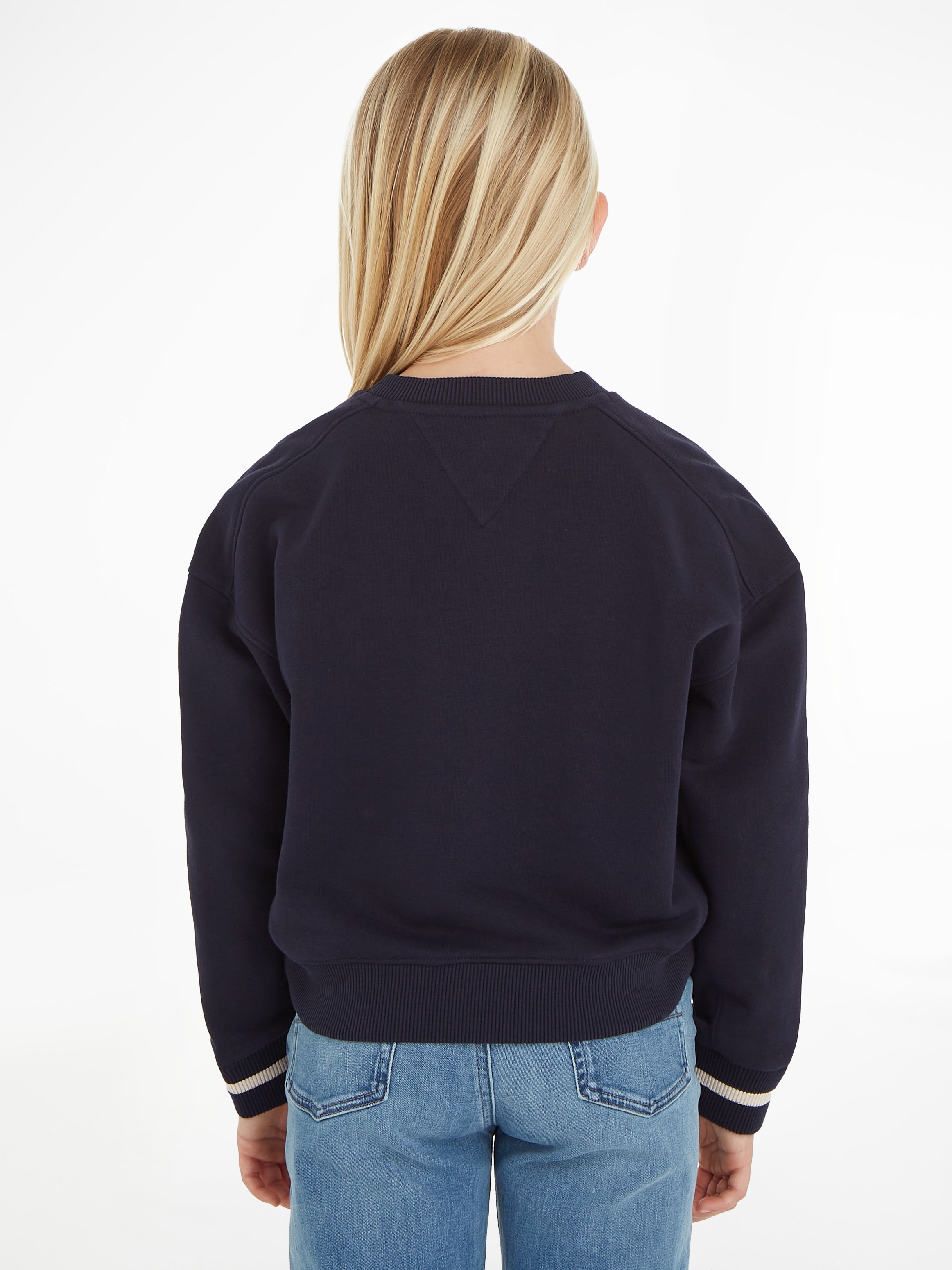 Tommy Hilfiger Sweatshirt »MONOTYPE mit CREW«, BAUR FOIL | Logo-Druck bestellen online