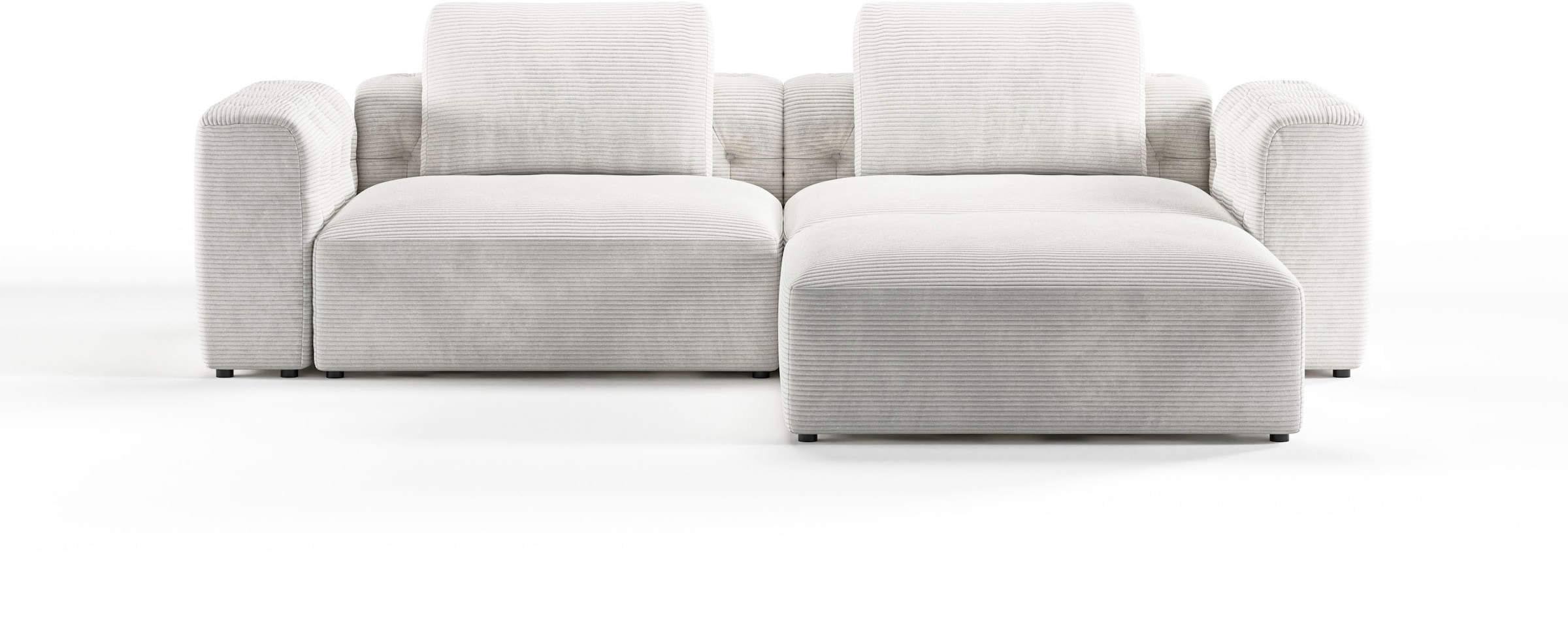 Home affaire Ecksofa "Cushid L-Form" Modulset, bestehend aus 3 Teilen günstig online kaufen