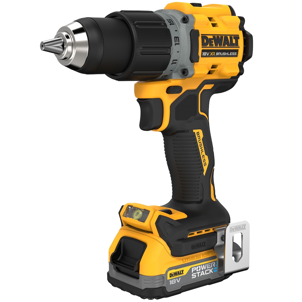 DeWalt Elektrowerkzeug-Set »DCK355P2T-QW Akku-Kombopack 18V, Bohrschrauber, Bohrhammer«, (2x 5Ah Li-Ionen Akku, Ladegerät, T STAK-Box VI)