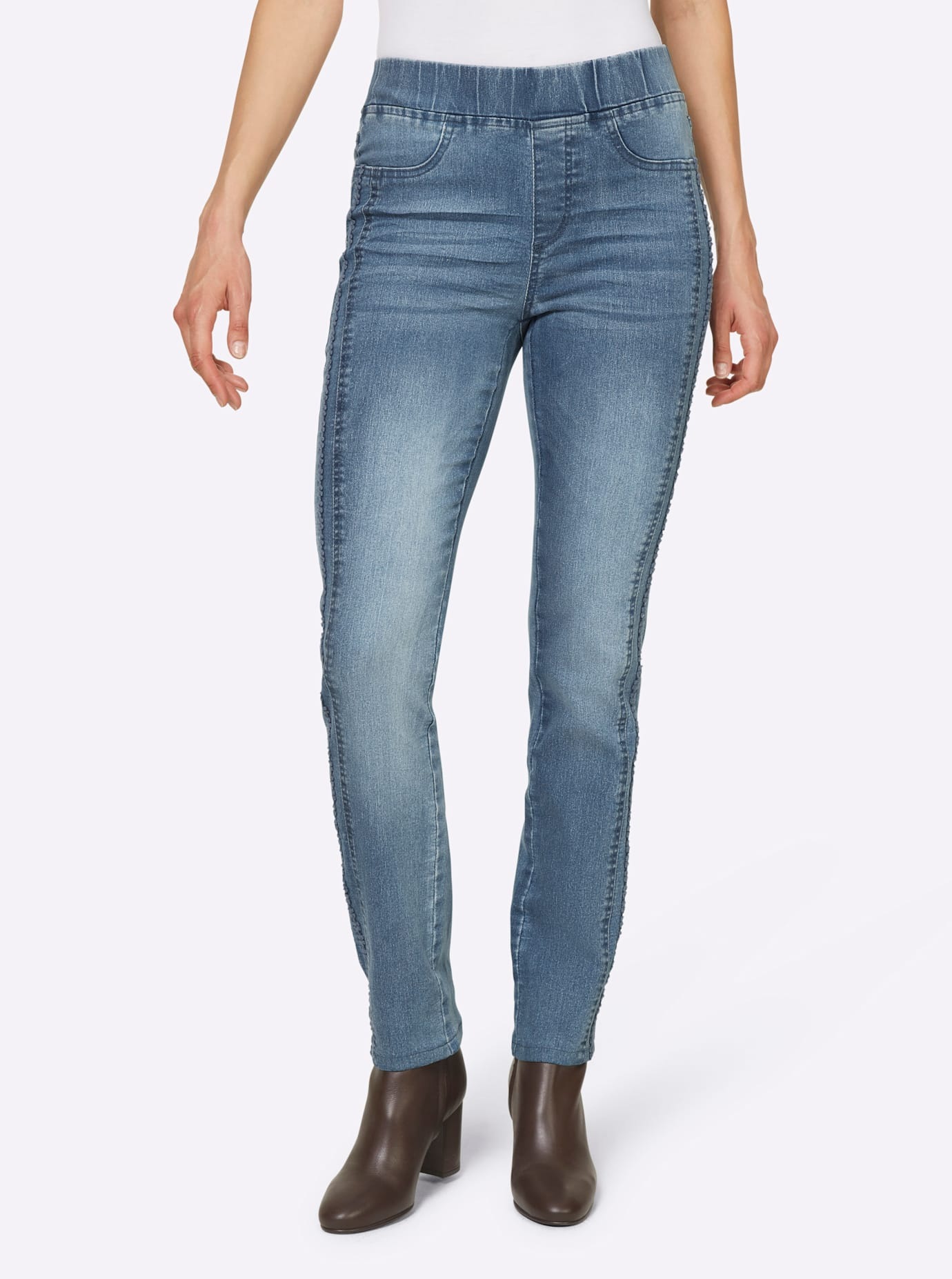 heine Bequeme Jeans 1 Stk. tlg. günstig online kaufen