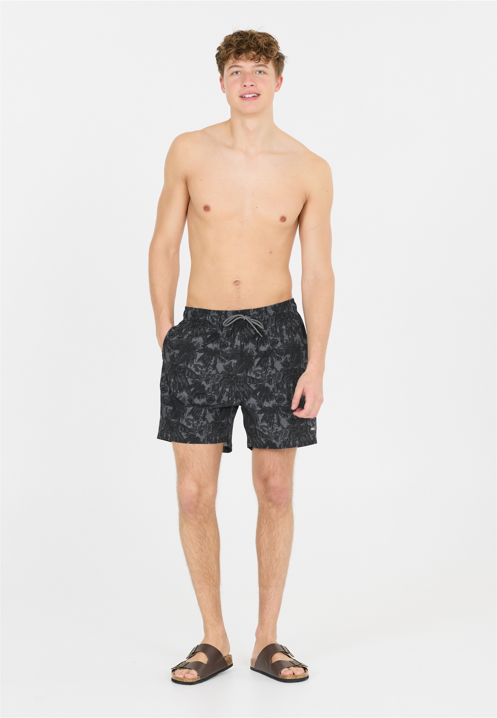 CRUZ Badeshorts »Kasper«, (1 St.), aus ultraleichtem Material mit modernem Print