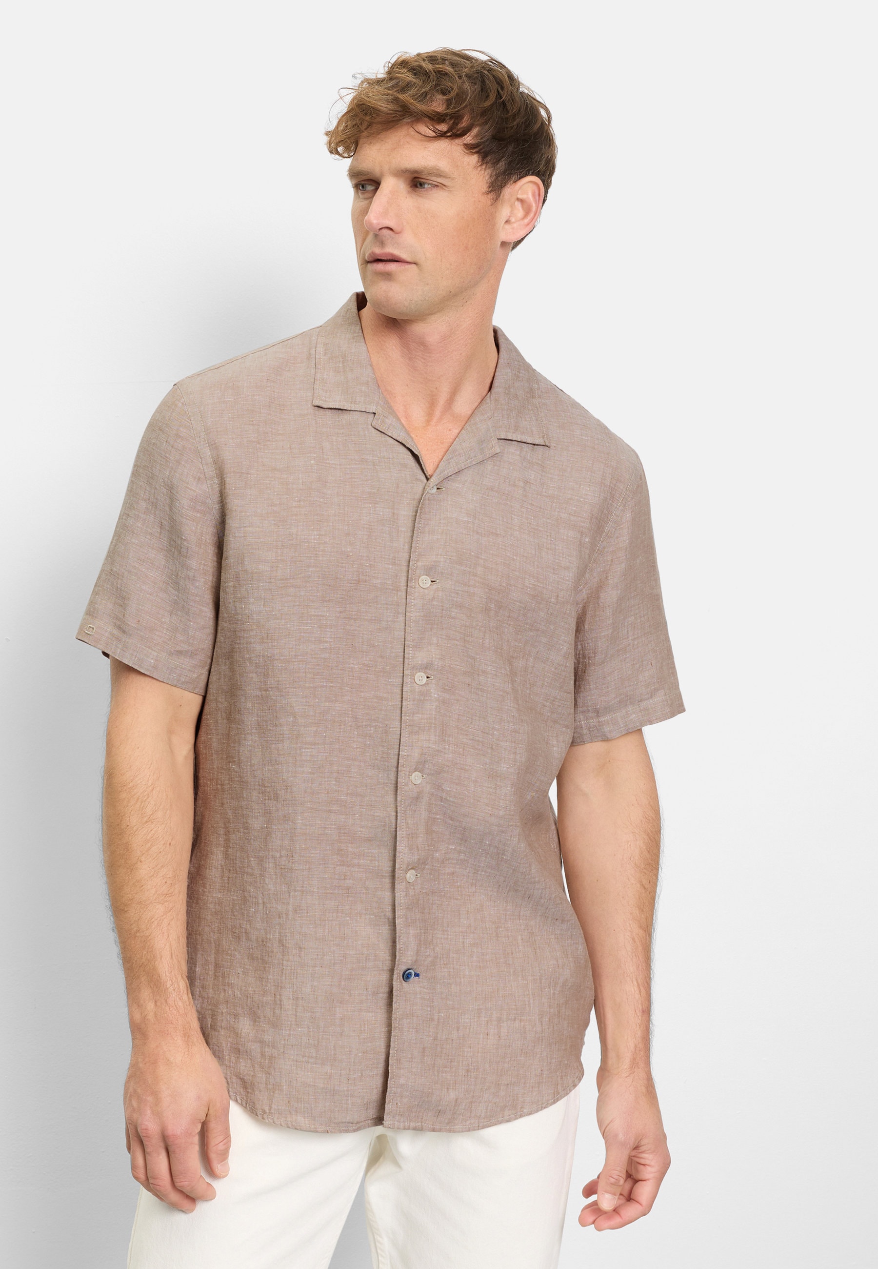 OLYMP Kurzarmhemd "OLYMP Casual, regular fit, Reverskragen" günstig online kaufen