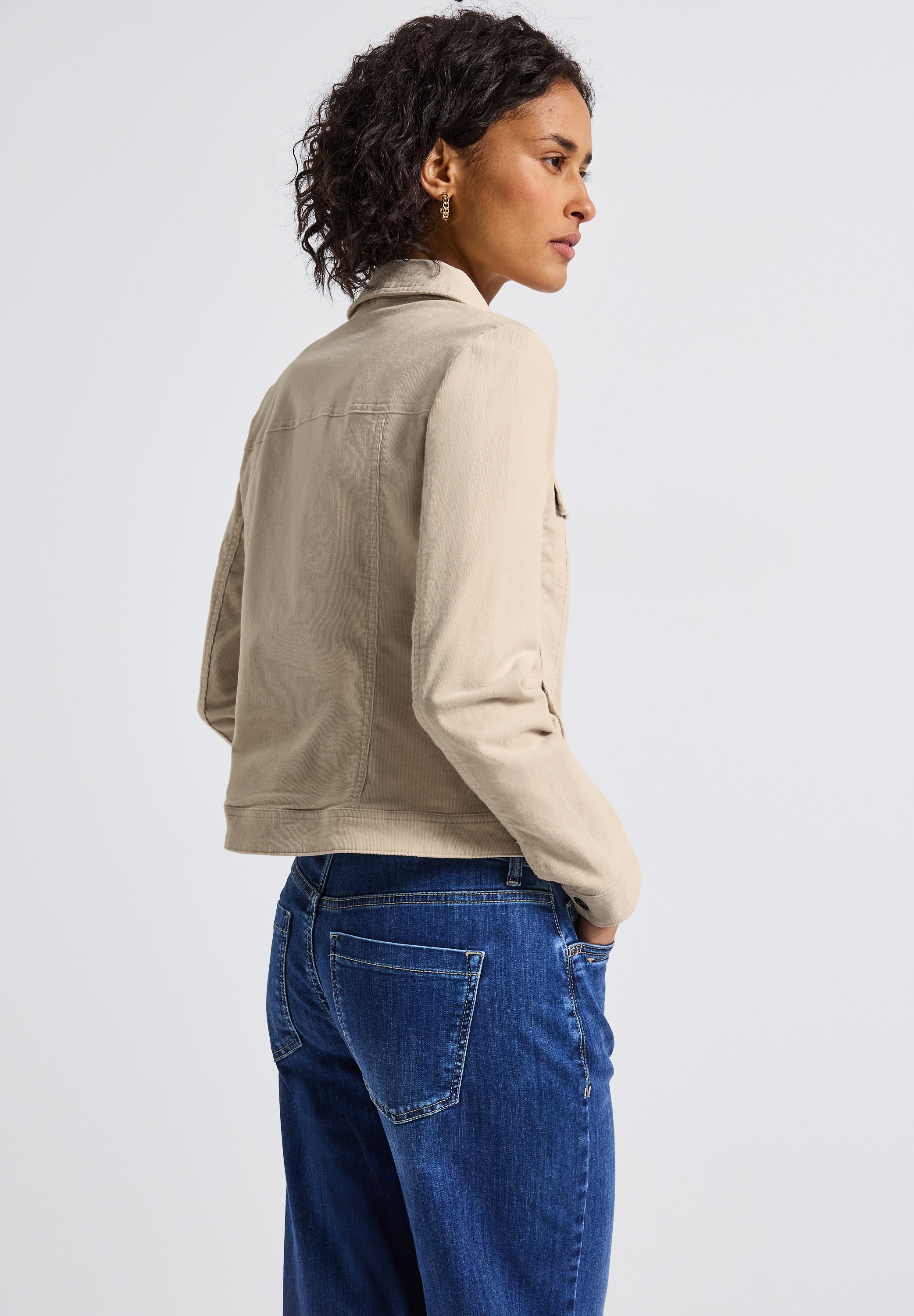 STREET ONE Cordjacke, ohne Kapuze, in Cord-Optik