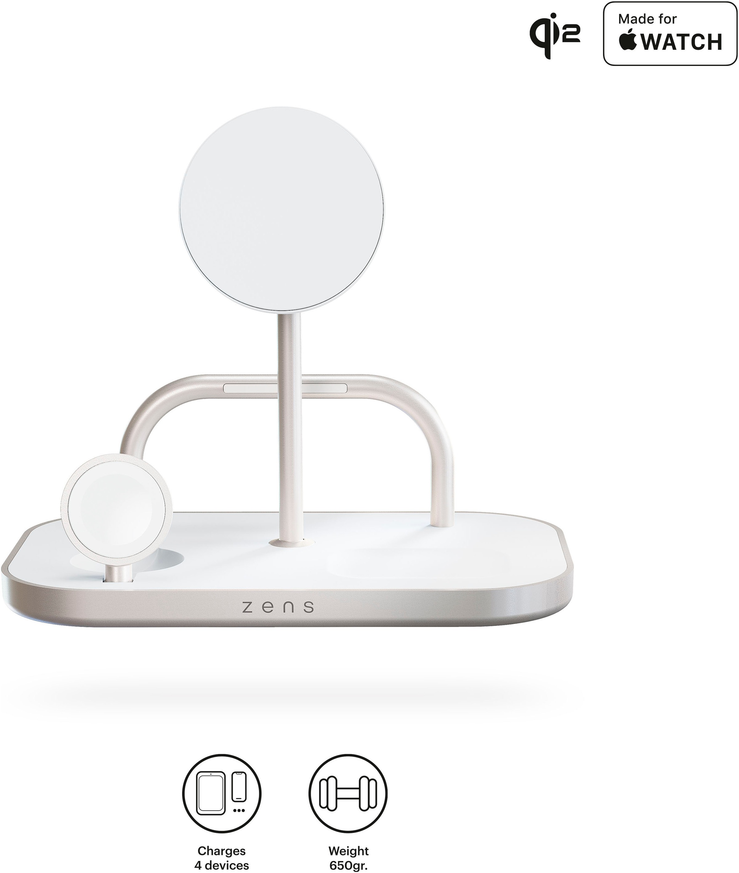 Zens Ladestation »4-1 Wireless Charger 60W USB-C«