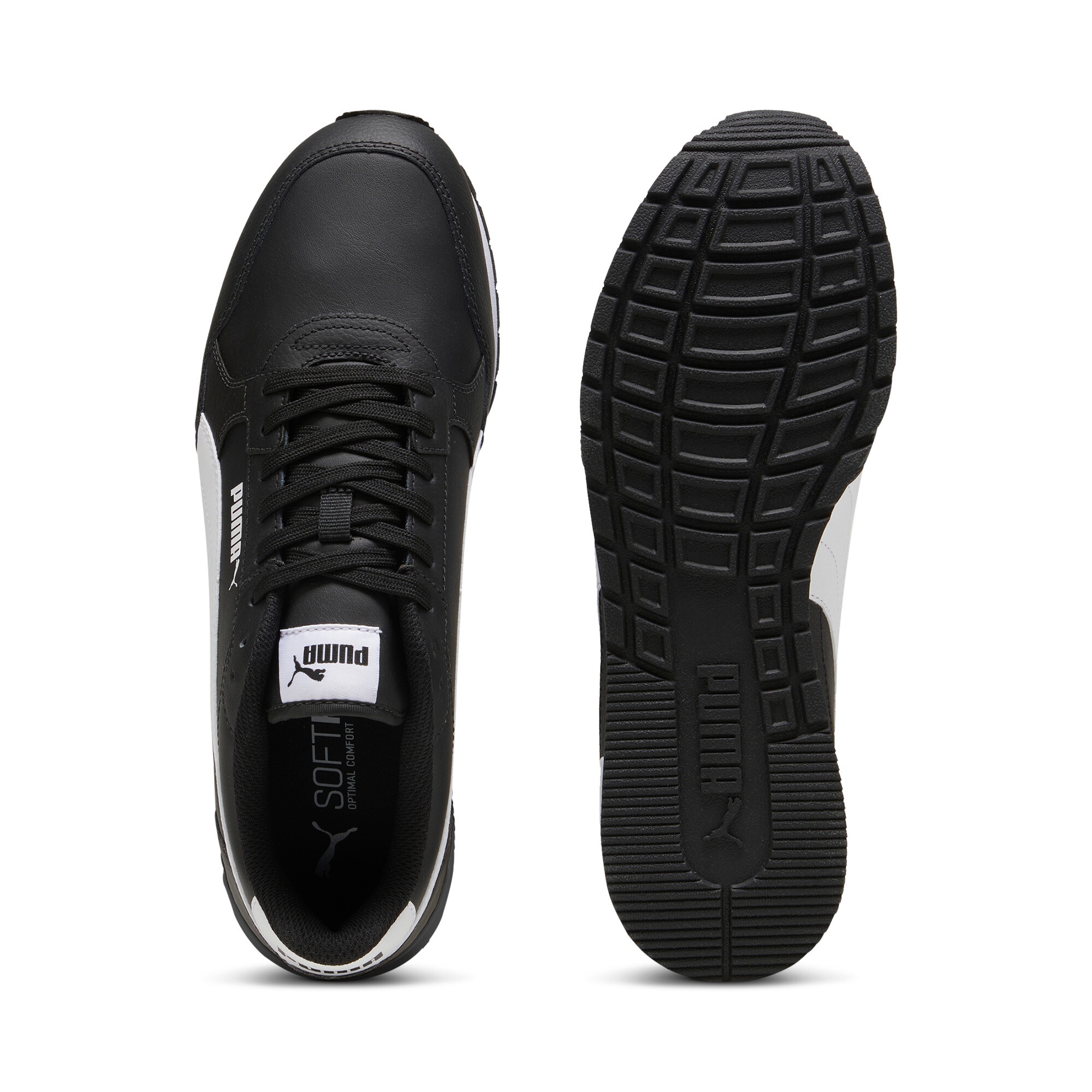 PUMA Sneaker »ST RUNNER V4 L«  mit weichem Lederobermaterial, mit SOFTFOAM+ Einlegesohle