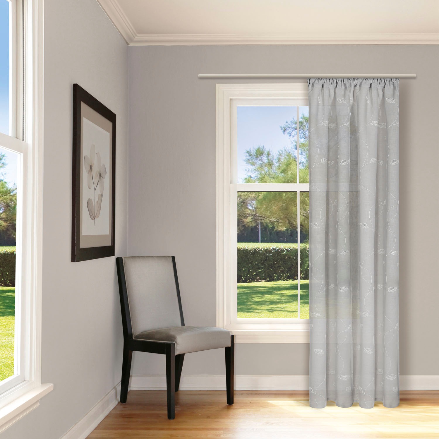 Gerster "Nelli" Kräuselband 1 Stk. tlg. Fertigschal - nature line günstig online kaufen