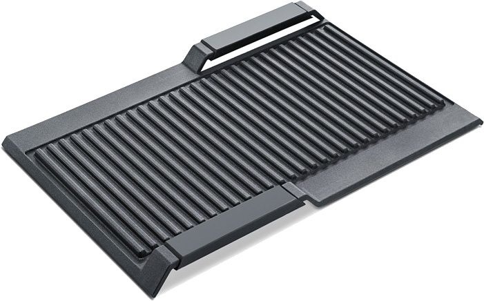 SIEMENS Grillplattenaufsatz "HZ390522", Aluminium, varioInduktion