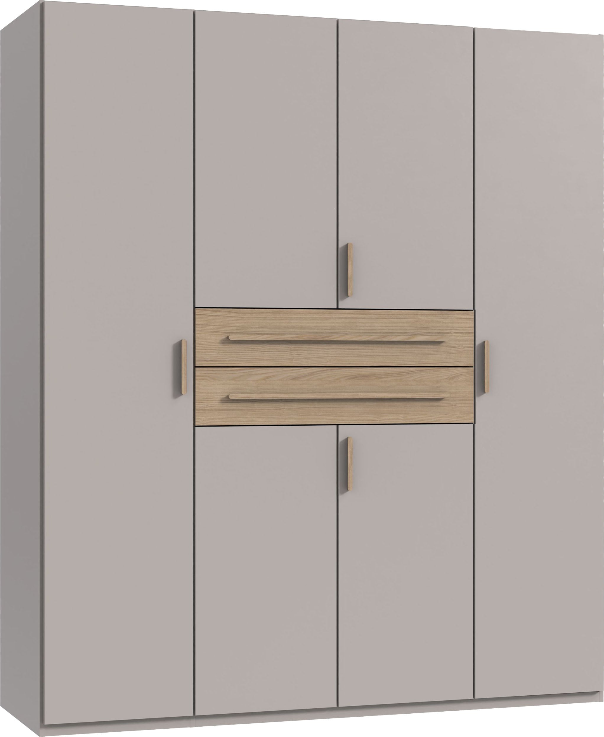 Wimex Drehtürenschrank "Digit, erhältlich in den Breiten 180cm, 225cm oder 270cm" Schlafzimmer Schrank Bestseller in moderner Optik, Kleiderschrank inkl. zwei Schubkästen in zentraler Höhe