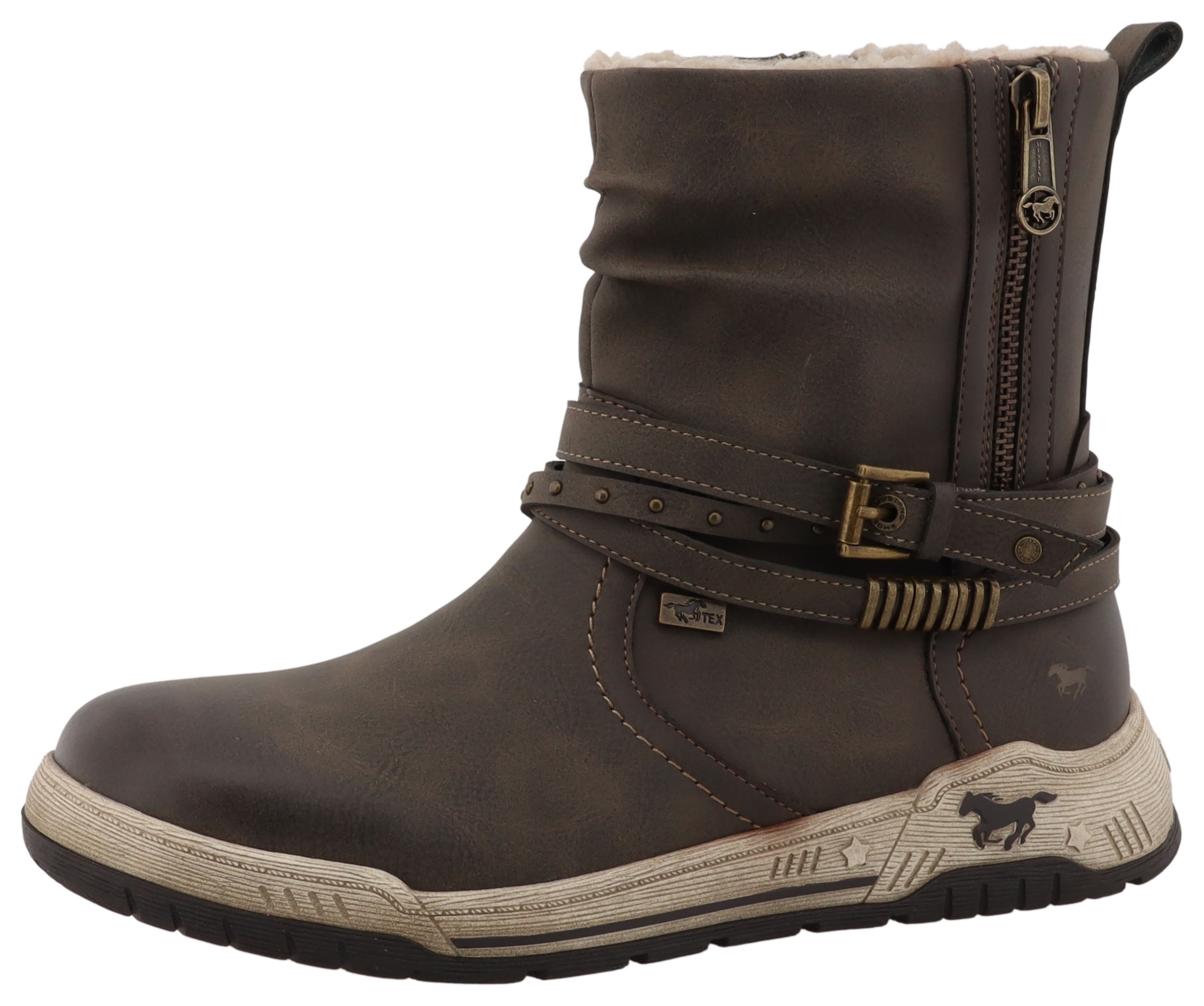 Mustang Shoes Winterboots "Ihana" Sneaker, Boots mit Reißverschluss günstig online kaufen