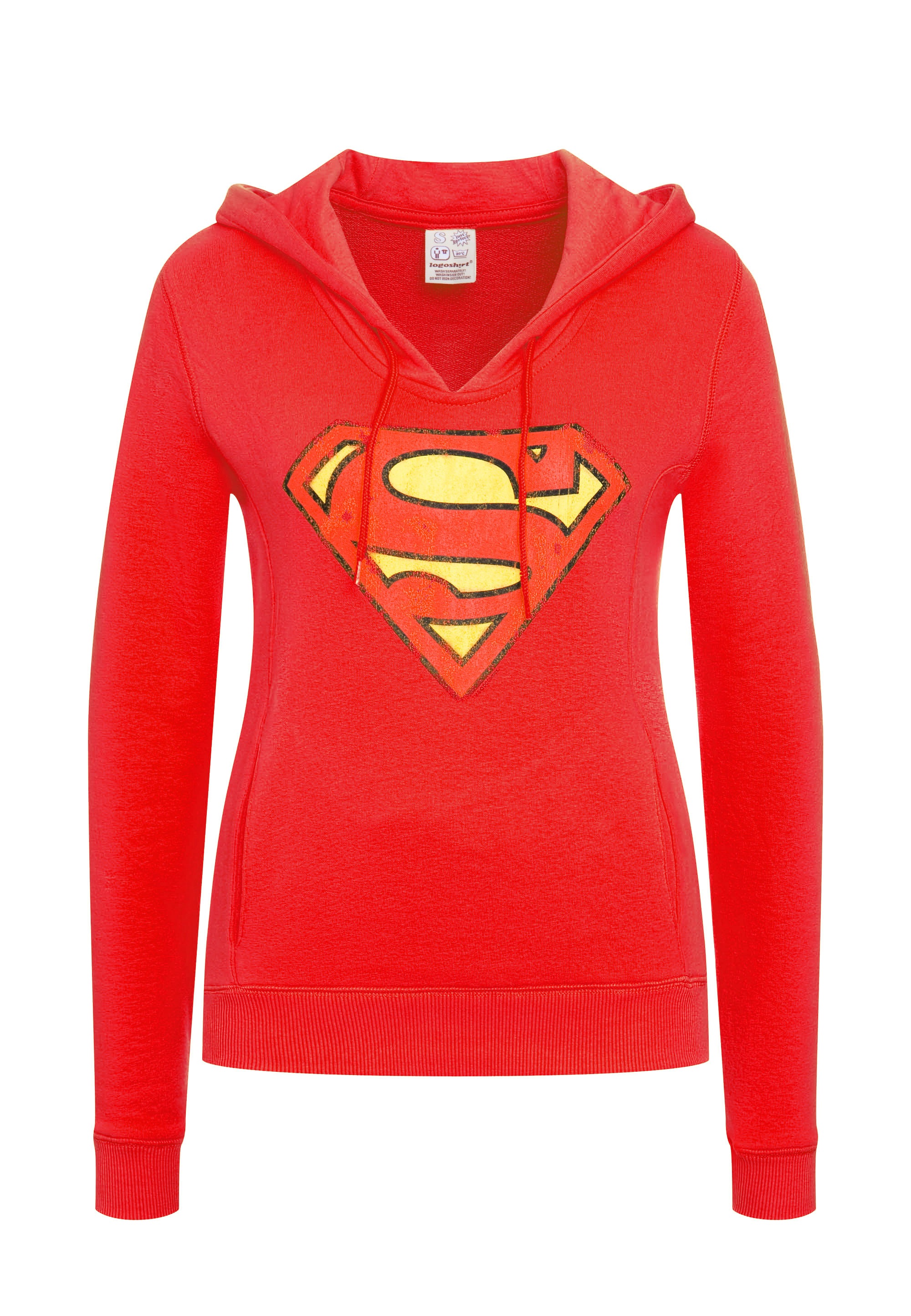 LOGOSHIRT Kapuzensweatshirt »DC Comics - Superman«, mit lizenziertem Print