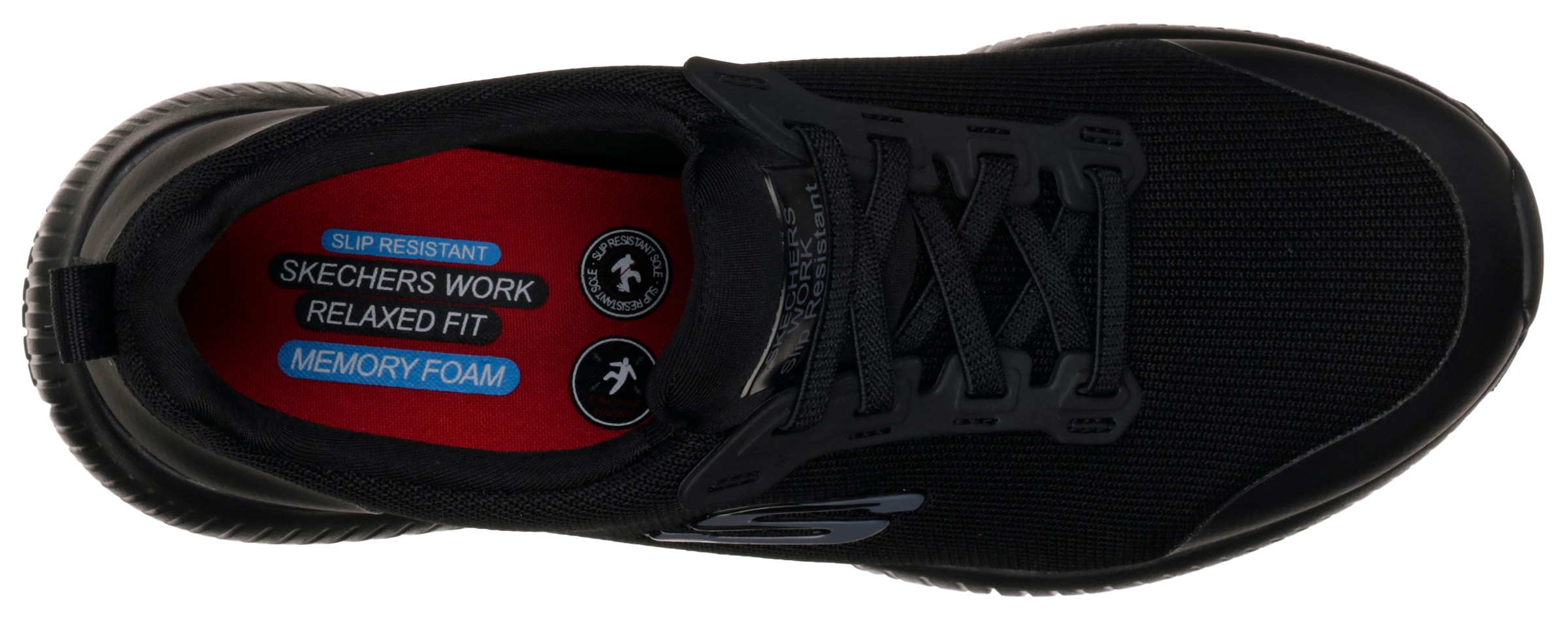 Skechers Berufsschuh »SQUAD SR«, Schaftrand mit gepolstertem BAUR 