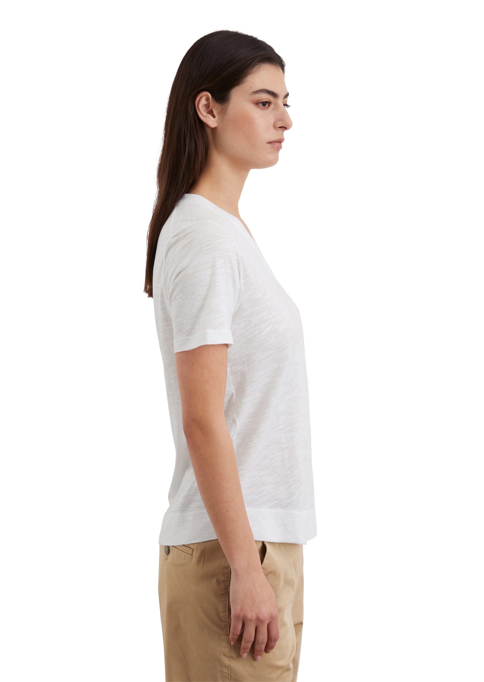 Marc O'Polo T-Shirt »aus Baumwolle-Viskose-Mix«