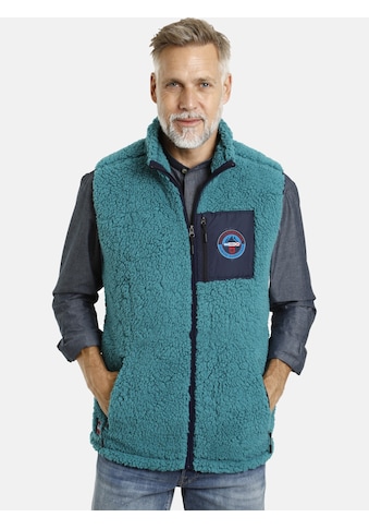 Jan Vanderstorm Fleeceweste »CANUTE«, aus weichem Sherpa Fleece kaufen