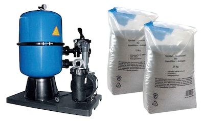 Sandfilteranlage »350 G«, 8 m³/h, inkl. 50 kg Quarzsand