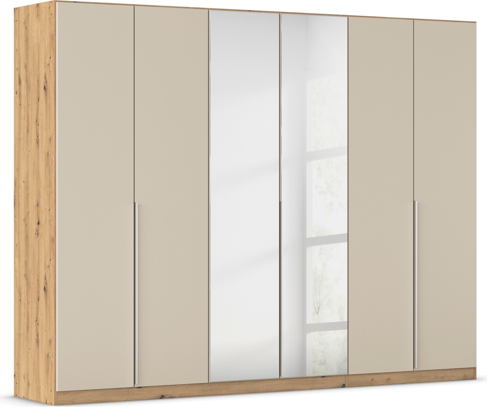 OTTO home Drehtürenschrank "Kleiderschrank Schrank Garderobe AGORDO mit Dek günstig online kaufen