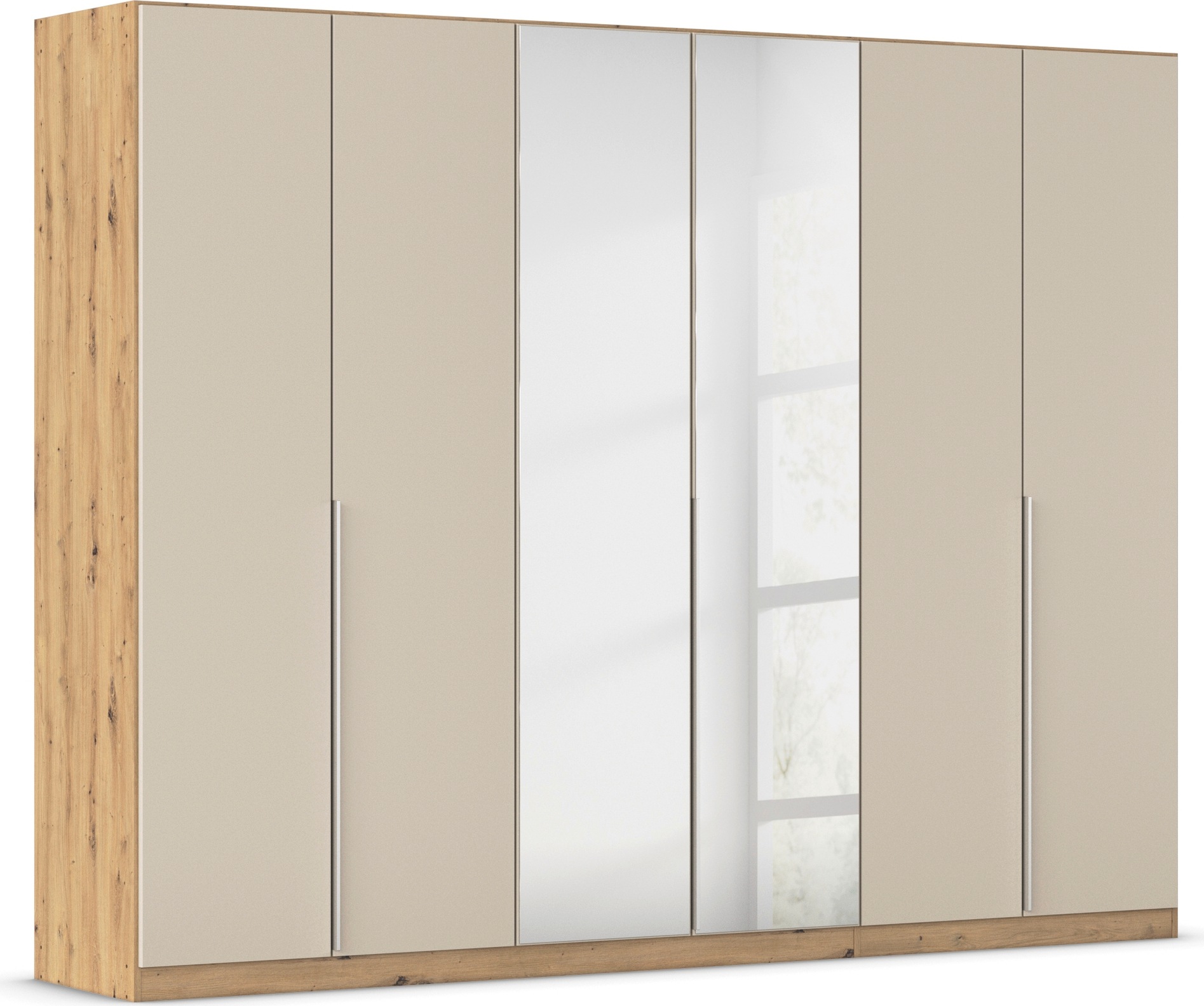 OTTO home Drehtürenschrank "Kleiderschrank Schrank Garderobe AGORDO mit Dek günstig online kaufen