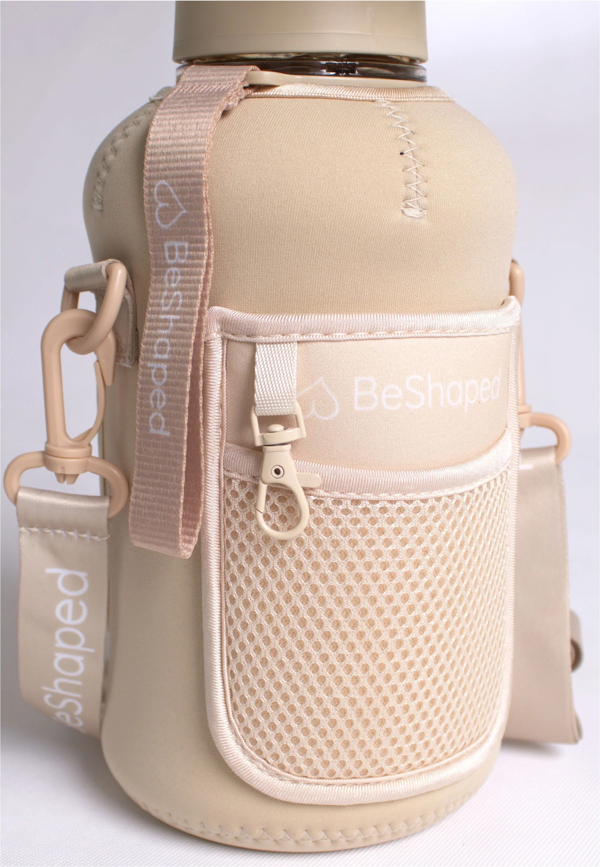 BeShaped Trinkflasche »Waterfles met tas«, (1 tlg.), mit integrierter Tasche