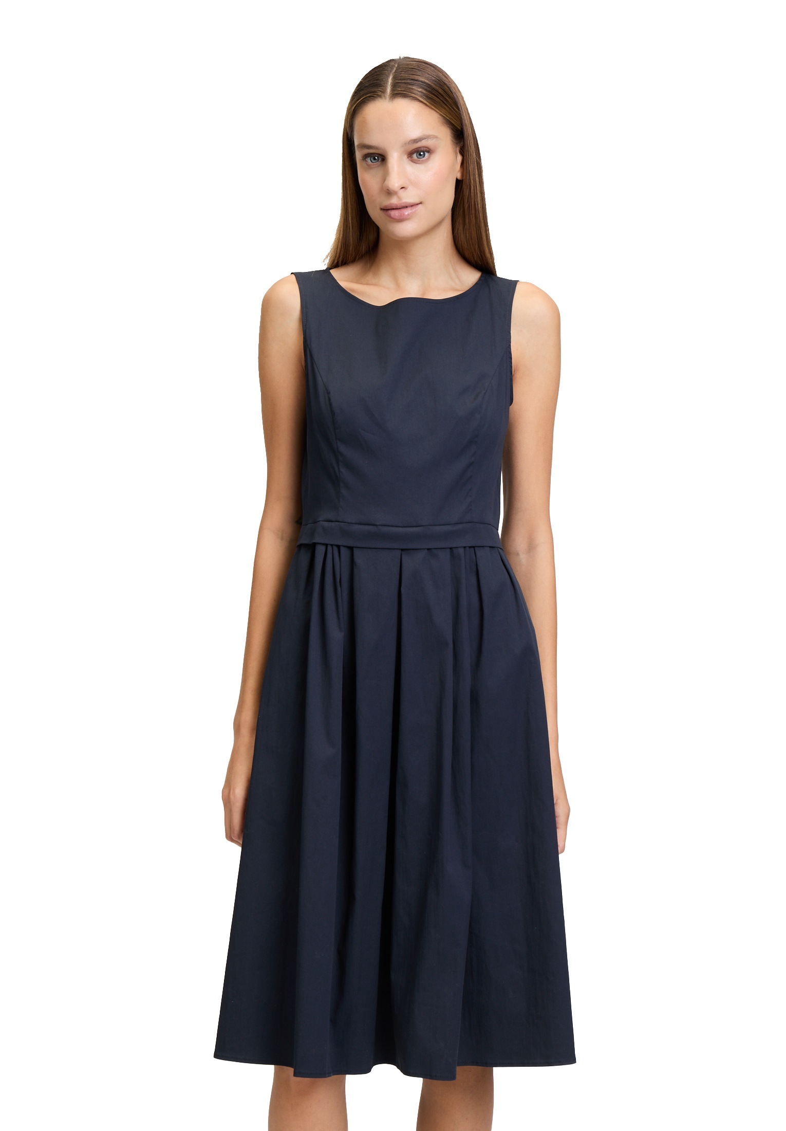 Vera Mont Sommerkleid "Vera Mont Damen Sommerkleid tailliert", Falten günstig online kaufen