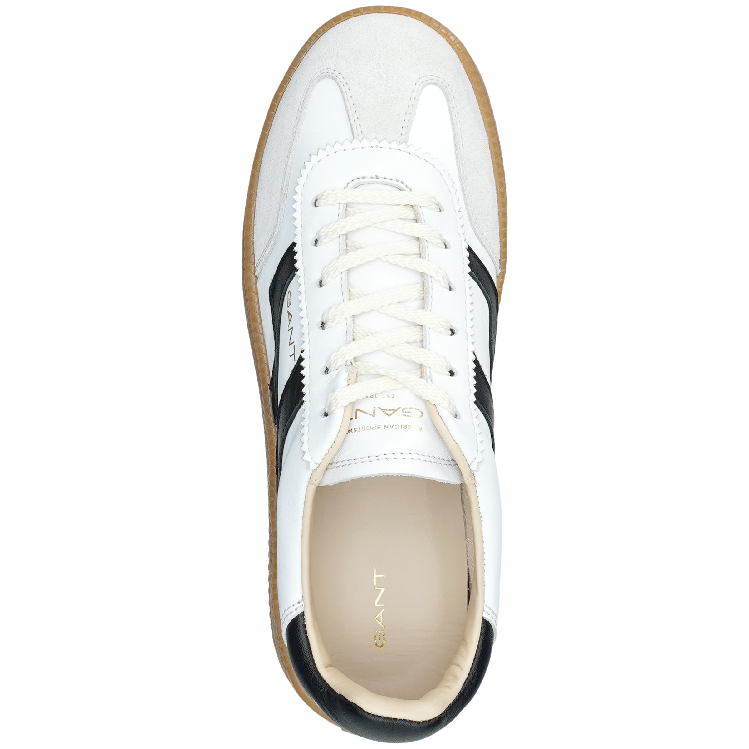 Gant Sneaker »Cuzima«, Plateausneaker, Retro Sneaker, Schnürschuh mit Plateausohle