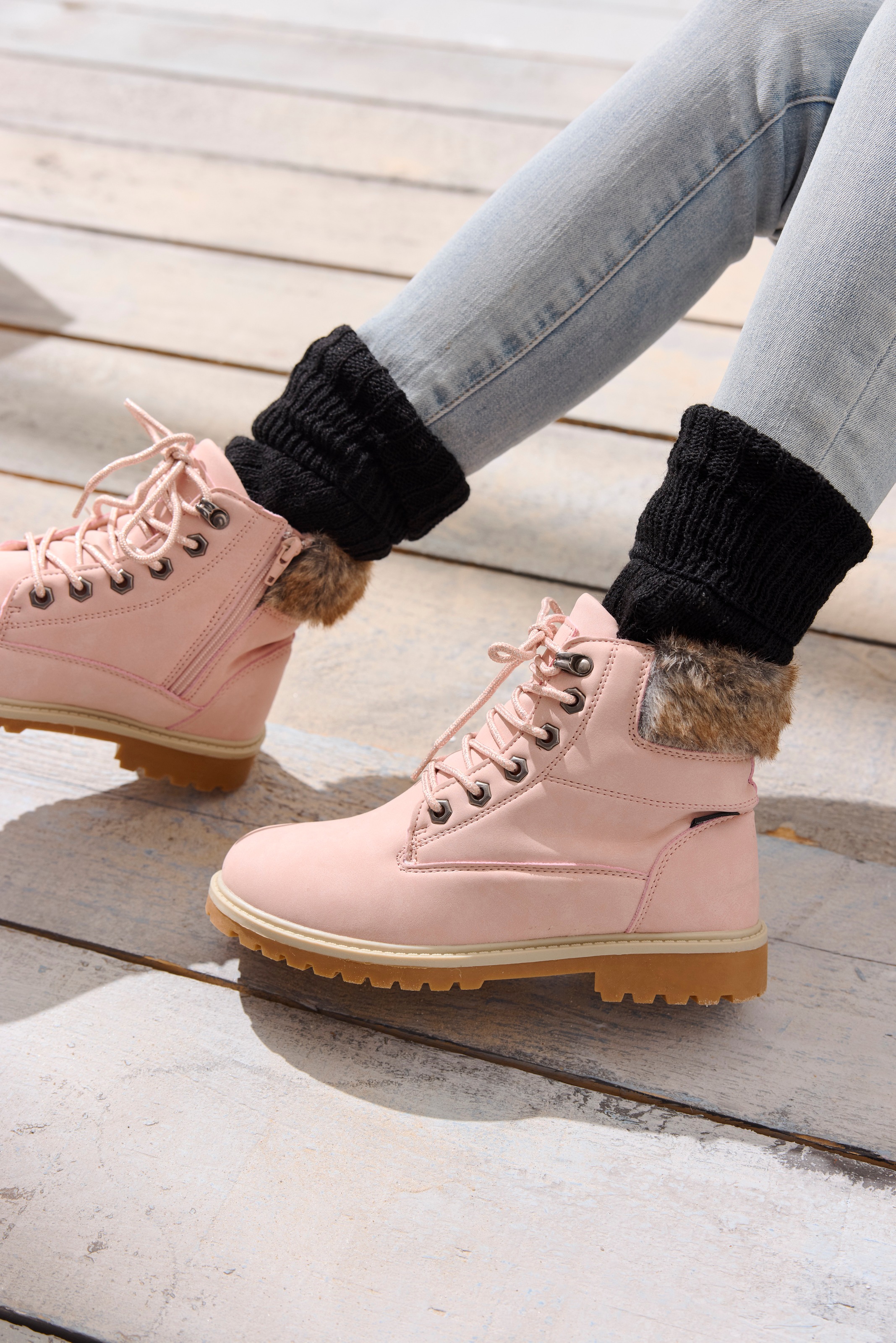 Thumbnail - Lavana Beinstulpen Packung, und Armstulpen