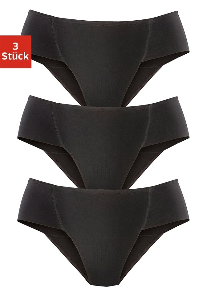 petite fleur by Lascana Formslip 3er-Pack, shape wear, unifarben, Baumwollmischung