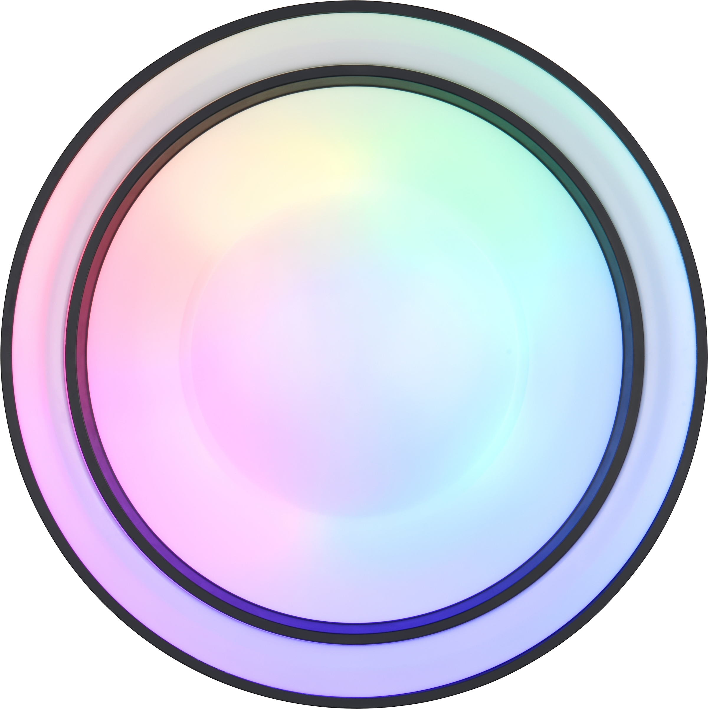REALITY Leuchten LED Deckenleuchte »ARCO, LED Deckenlampe mit RGB Farbwechsel 22W 2500 Lumen 2700-6000K« LED-Board 1 Stk. Farbwechsler | RGB CCT dimmbar Fernbedienung Ø 40cm Deckenlampe Kinderzimmer Schlafzimmer