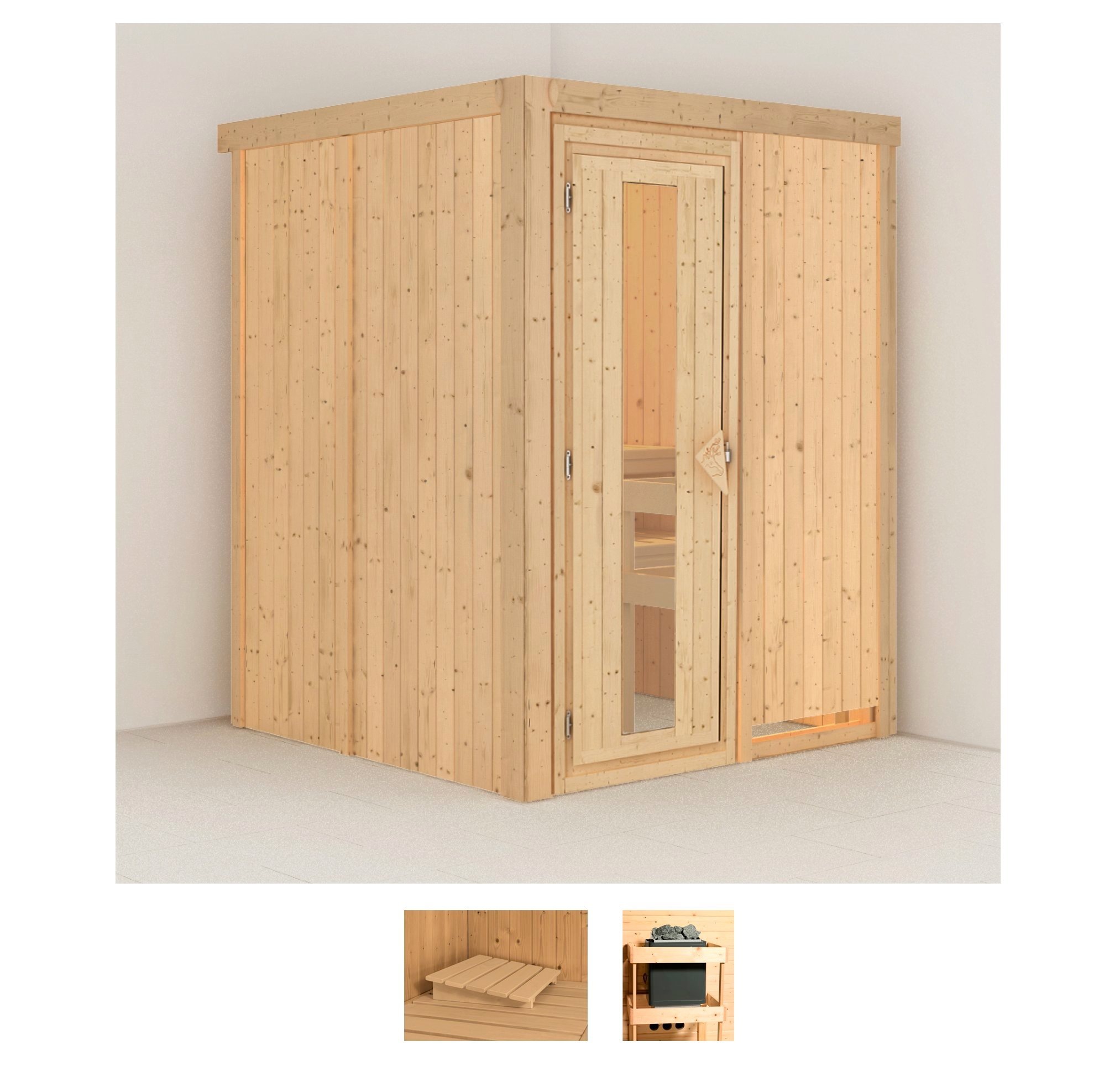 Karibu Pirtis »Norin« (Set) be Ofen
