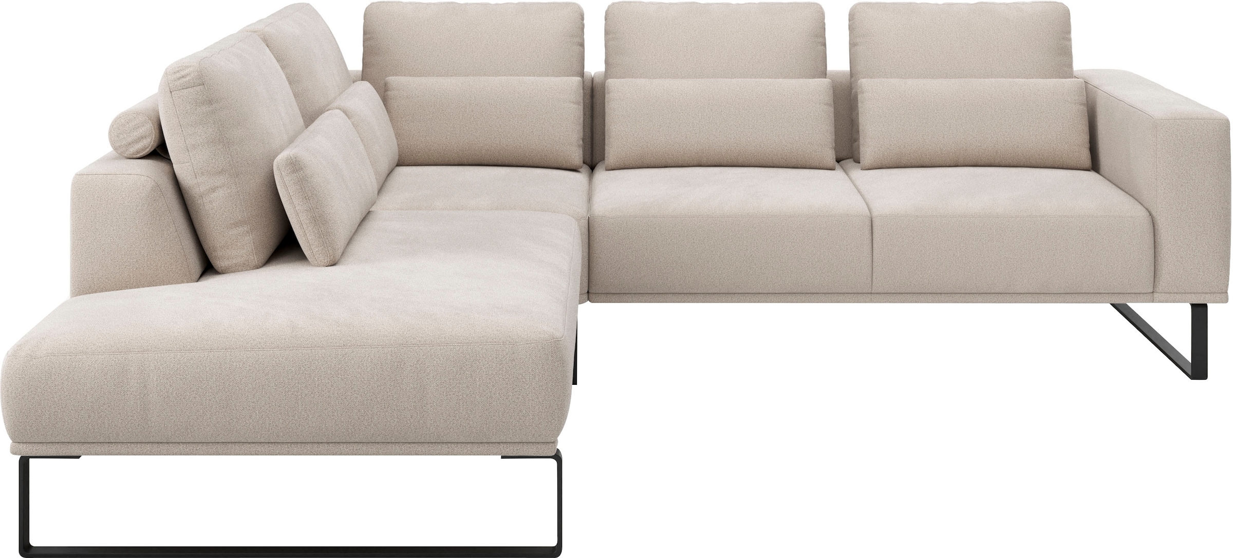 Musterring Ecksofa "JUSTB PM100, stilvoller Lounge-Komfort von Musterring" Kollektion Bettina Zimmermann, optionaler Sitzvorzug & Fuß-Auswahl